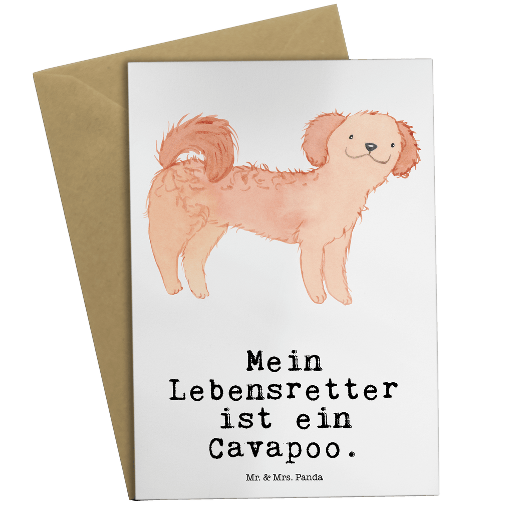 Grußkarte Cavapoo Lebensretter Grußkarte, Klappkarte, Einladungskarte, Glückwunschkarte, Hochzeitskarte, Geburtstagskarte, Karte, Ansichtskarten, Hund, Hunderasse, Rassehund, Hundebesitzer, Geschenk, Tierfreund, Schenken, Welpe, Cavapoo, Cavoodle