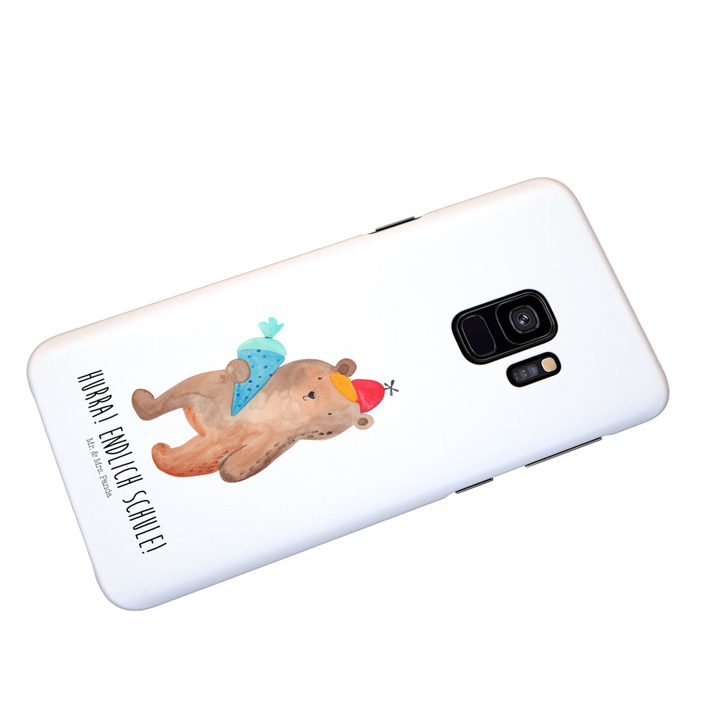 Handyhülle Bär Schultüte Handyhülle, Handycover, Cover, Handy, Hülle, Iphone 10, Iphone X, Bär, Teddy, Teddybär, Bär Motiv, Schultüte, Erster Schultag Geschenk, Einschulung Geschenk, Schule Geschenk, Grundschule, Schulanfang, Schulbeginn