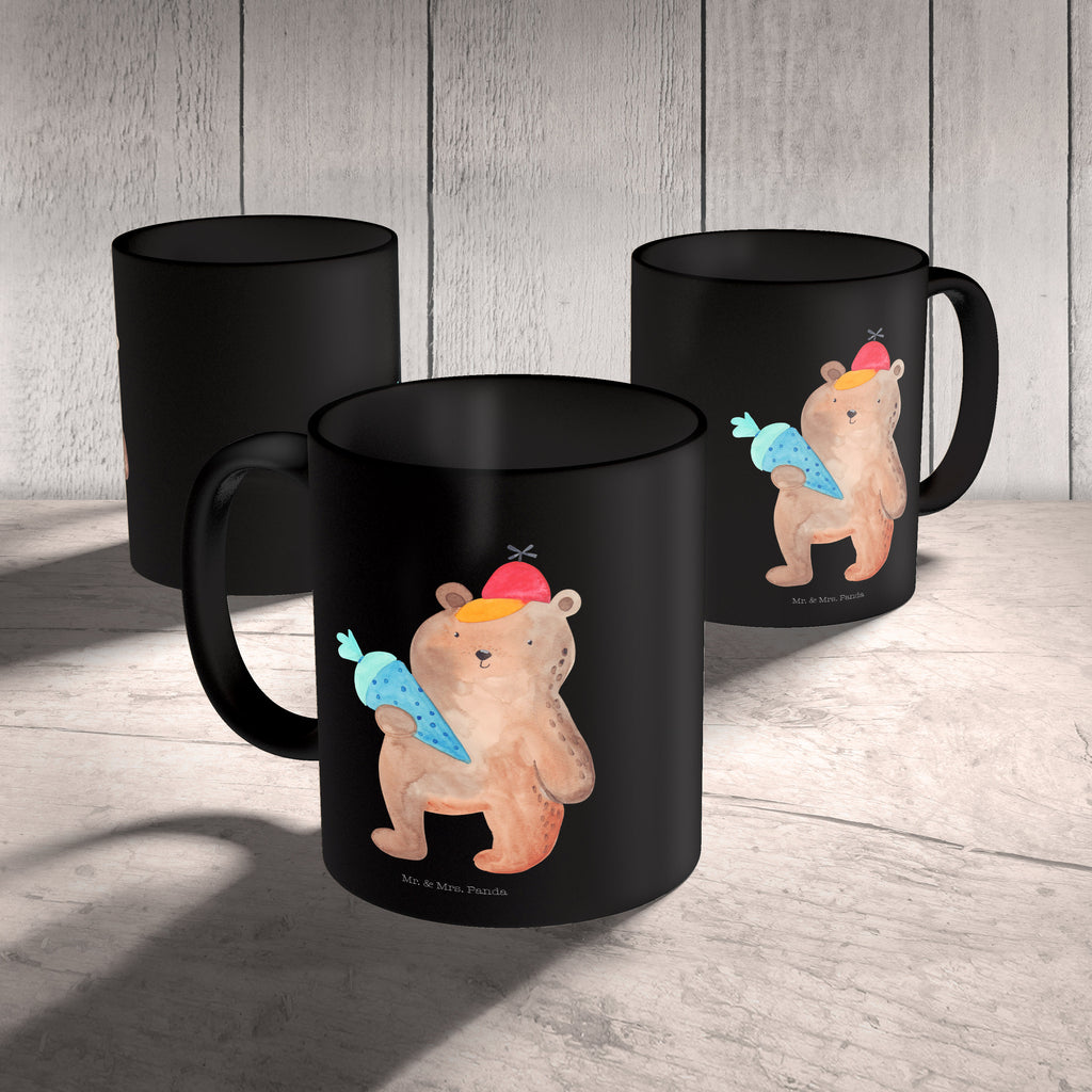 Tasse Bär Schultüte Tasse, Kaffeetasse, Teetasse, Becher, Kaffeebecher, Teebecher, Keramiktasse, Porzellantasse, Büro Tasse, Geschenk Tasse, Tasse Sprüche, Tasse Motive, Kaffeetassen, Tasse bedrucken, Designer Tasse, Cappuccino Tassen, Schöne Teetassen, Bär, Teddy, Teddybär, Bär Motiv, Schultüte, Erster Schultag Geschenk, Einschulung Geschenk, Schule Geschenk, Grundschule, Schulanfang, Schulbeginn