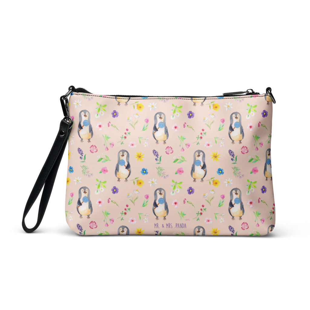 Handtasche Pinguin Lolli Handtasche, Umhängetasche, Henkeltasche, Pinguin, Pinguine, Lolli, Süßigkeiten, Blödsinn, Spruch, Rebell, Gauner, Ganove, Rabauke