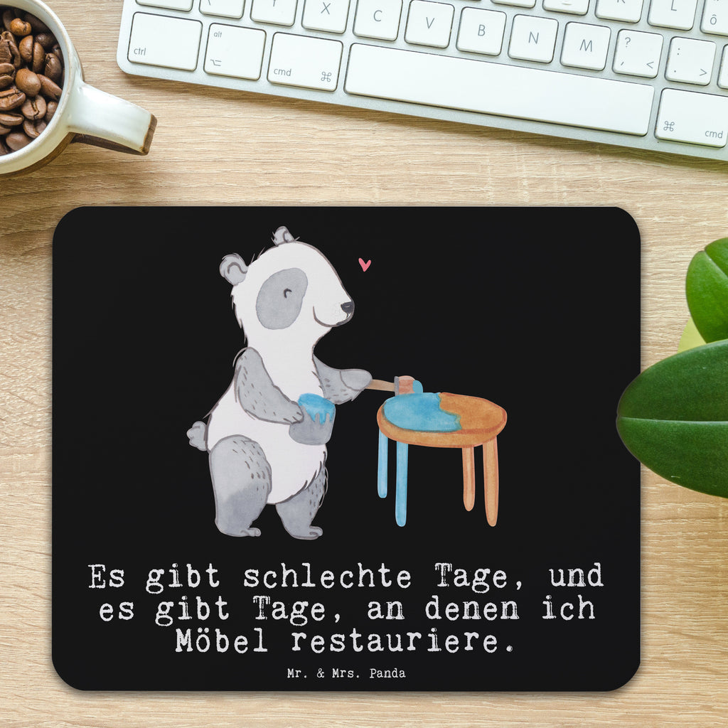 Mauspad Panda Möbel restaurieren Tage Mousepad, Computer zubehör, Büroausstattung, PC Zubehör, Arbeitszimmer, Mauspad, Einzigartiges Mauspad, Designer Mauspad, Mausunterlage, Mauspad Büro, Geschenk, Sport, Sportart, Hobby, Schenken, Danke, Dankeschön, Auszeichnung, Gewinn, Sportler, Möbel restaurieren, antike Möbel restaurieren, Handwerk, Restaurator