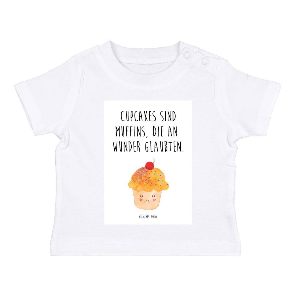 Organic Baby Shirt Cupcake Baby T-Shirt, Jungen Baby T-Shirt, Mädchen Baby T-Shirt, Shirt, Tiermotive, Gute Laune, lustige Sprüche, Tiere, Cupcakes, Muffin, Wunder, Küche Deko, Küche Spruch, Backen Geschenk, Geschenk Koch, Motivation Sprüche