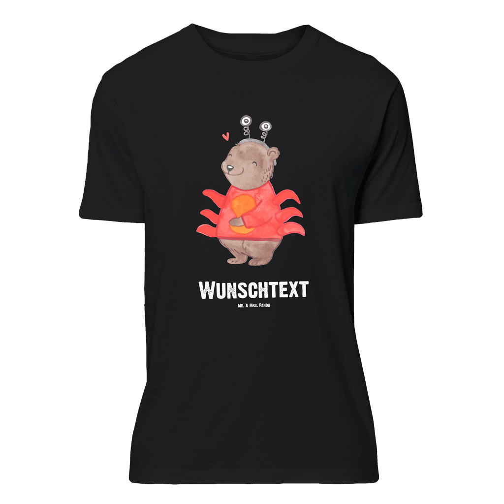 Personalisiertes T-Shirt Krebs Astrologie T-Shirt Personalisiert, T-Shirt mit Namen, T-Shirt mit Aufruck, Männer, Frauen, Tierkreiszeichen, Sternzeichen, Horoskop, Astrologie, Aszendent, Krebs, Geburtstagsgeschenk, Geschenk