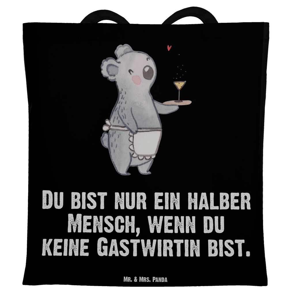 Tragetasche Gastwirtin mit Herz Beuteltasche, Beutel, Einkaufstasche, Jutebeutel, Stoffbeutel, Tasche, Shopper, Umhängetasche, Strandtasche, Schultertasche, Stofftasche, Tragetasche, Badetasche, Jutetasche, Einkaufstüte, Laptoptasche, Beruf, Ausbildung, Jubiläum, Abschied, Rente, Kollege, Kollegin, Geschenk, Schenken, Arbeitskollege, Mitarbeiter, Firma, Danke, Dankeschön, Kneipenwirtin, Gastwirtin, Gaststätte, Kneipe, Eröffnung, Barkeeperin, Rum, Bar