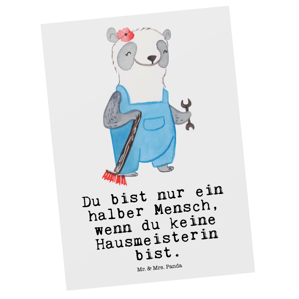 Postkarte Hausmeisterin mit Herz Postkarte, Karte, Geschenkkarte, Grußkarte, Einladung, Ansichtskarte, Geburtstagskarte, Einladungskarte, Dankeskarte, Ansichtskarten, Einladung Geburtstag, Einladungskarten Geburtstag, Beruf, Ausbildung, Jubiläum, Abschied, Rente, Kollege, Kollegin, Geschenk, Schenken, Arbeitskollege, Mitarbeiter, Firma, Danke, Dankeschön, Hausmeisterin, Concierge, Hausverwalterin, Facility Manager