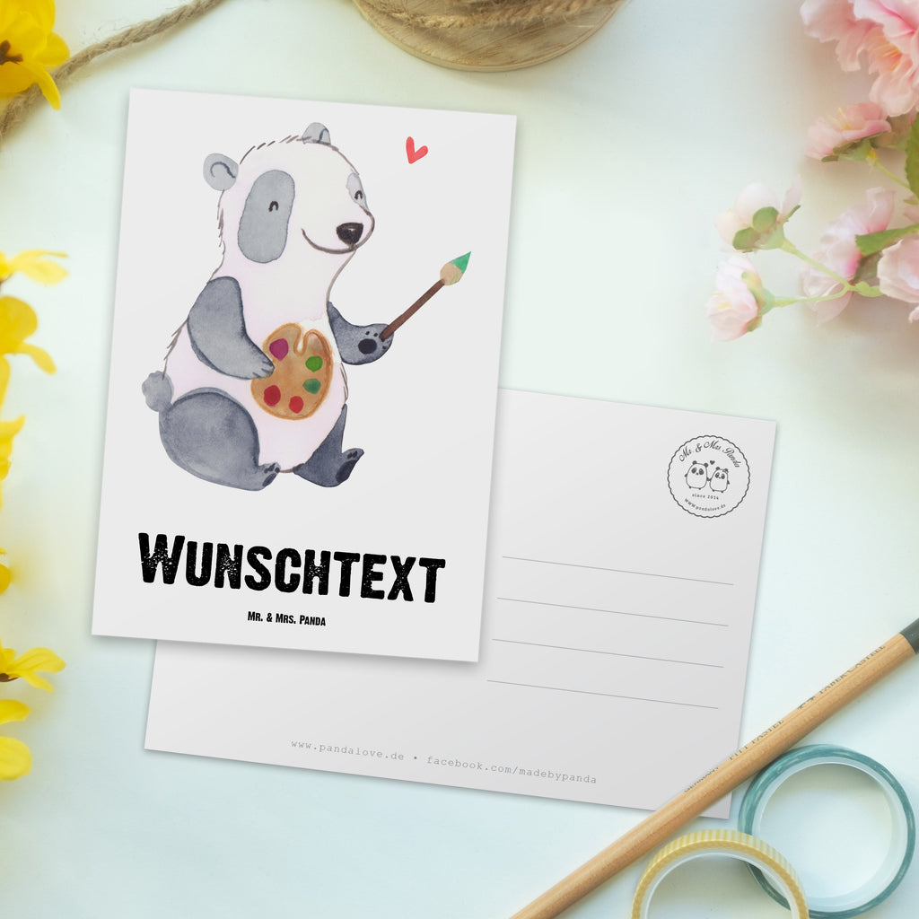 Personalisierte Postkarte Restaurator mit Herz Postkarte mit Namen, Postkarte bedrucken, Postkarte mit Wunschtext, Postkarte personalisierbar, Geschenkkarte mit Namen, Grußkarte mit Namen, Karte mit Namen, Einladung mit Namen, Ansichtskarte mit Namen, Geschenkkarte mit Wunschtext, Grußkarte mit Wunschtext, Karte mit Wunschtext, Einladung mit Wunschtext, Ansichtskarte mit Wunschtext, Beruf, Ausbildung, Jubiläum, Abschied, Rente, Kollege, Kollegin, Geschenk, Schenken, Arbeitskollege, Mitarbeiter, Firma, Danke, Dankeschön