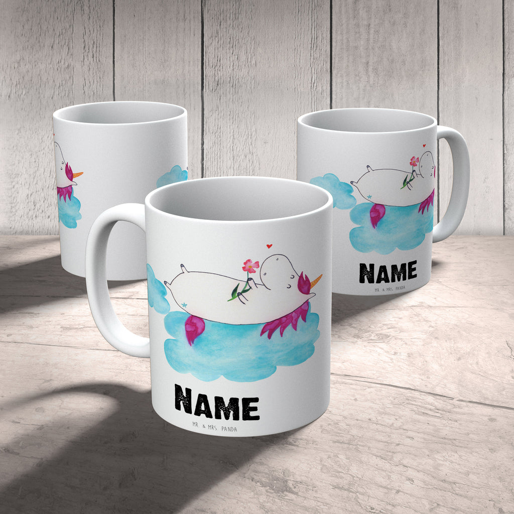 Personalisierte Tasse Einhorn verliebt auf Wolke Personalisierte Tasse, Namenstasse, Wunschname, Personalisiert, Tasse, Namen, Drucken, Tasse mit Namen, Einhorn, Einhörner, Einhorn Deko, Pegasus, Unicorn, verliebt, Liebe, Liebesbeweis, Freundin, Wolke