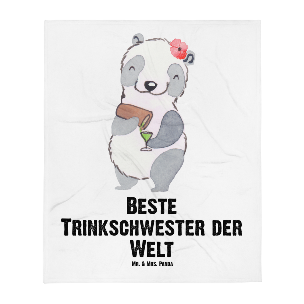 Kuscheldecke Panda Beste Trinkschwester der Welt Decke, Wohndecke, Tagesdecke, Wolldecke, Sofadecke, für, Dankeschön, Geschenk, Schenken, Geburtstag, Geburtstagsgeschenk, Geschenkidee, Danke, Bedanken, Mitbringsel, Freude machen, Geschenktipp, Trinkschwester, Saufschwester, Schwester, Sister, Freundin, Party, Bae, Trinken, Alkohol, Wochenende, Kleinigkeit, Sister from another Mister