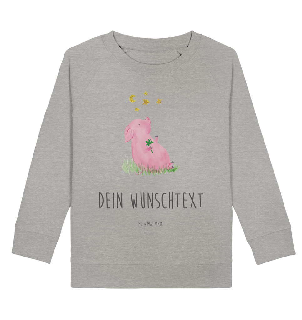 Personalisierter Kinder Pullover Glücksschwein Personalisierter Kinder Pullover, Personalisiertes Kinder Sweatshirt, Jungen, Mädchen, Tiermotive, Gute Laune, lustige Sprüche, Tiere, Glücksschwein. Glück, Schwein, Schweinchen, Sterne, Sernchen, Ziele, Träume, Motivation, Glücksbringer