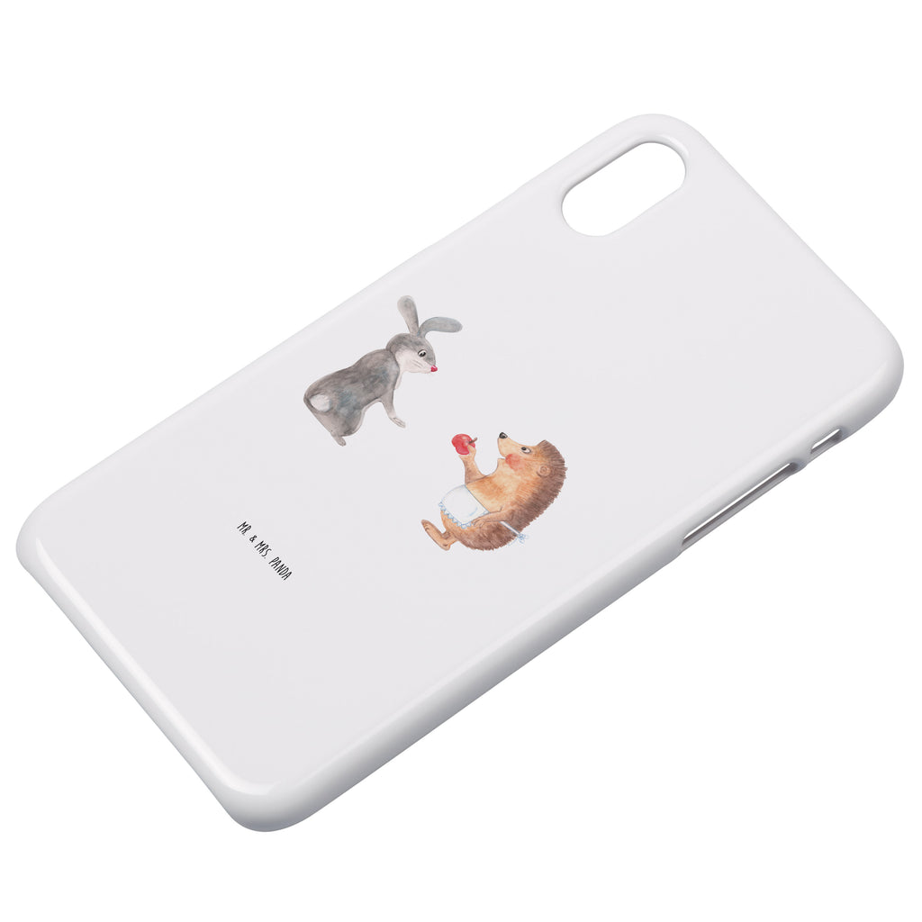 Handyhülle Hase Igel Handyhülle, Handycover, Cover, Handy, Hülle, Iphone 10, Iphone X, Tiermotive, Gute Laune, lustige Sprüche, Tiere, Igel und Hase, Igel, Hase, Liebe Spruch, Liebeskummer Geschenk, Herzschmerz, Trösten, Trennungsschmerz, Spruch romantisch