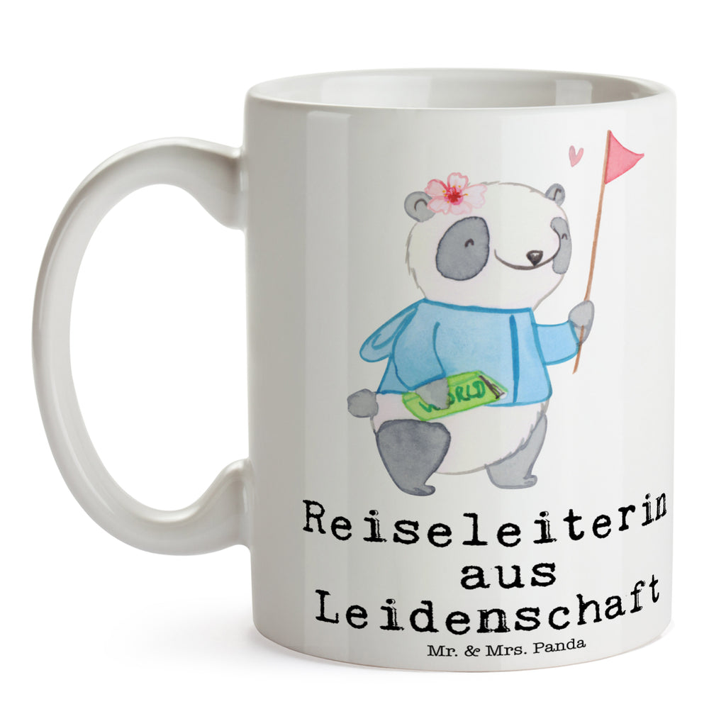 Tasse Reiseleiterin aus Leidenschaft Tasse, Kaffeetasse, Teetasse, Becher, Kaffeebecher, Teebecher, Keramiktasse, Porzellantasse, Büro Tasse, Geschenk Tasse, Tasse Sprüche, Tasse Motive, Kaffeetassen, Tasse bedrucken, Designer Tasse, Cappuccino Tassen, Schöne Teetassen, Beruf, Ausbildung, Jubiläum, Abschied, Rente, Kollege, Kollegin, Geschenk, Schenken, Arbeitskollege, Mitarbeiter, Firma, Danke, Dankeschön