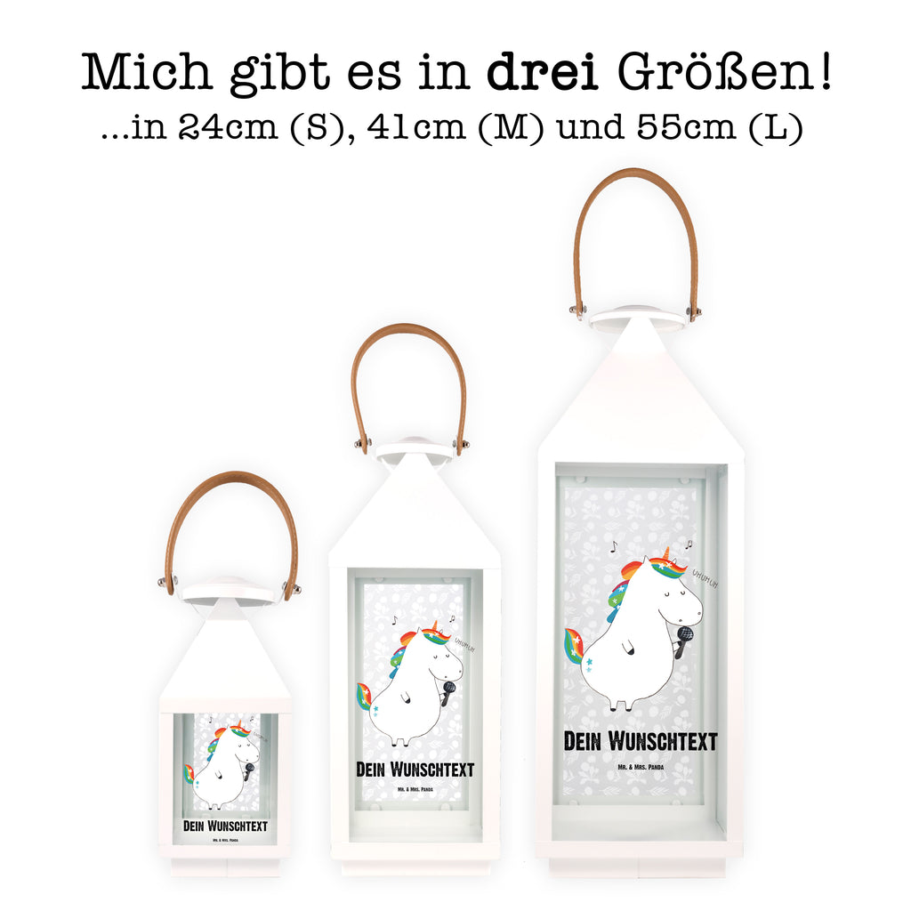 Personalisierte Deko Laterne Einhorn Sänger Gartenlampe, Gartenleuchte, Gartendekoration, Gartenlicht, Laterne kleine Laternen, XXL Laternen, Laterne groß, Einhorn, Einhörner, Einhorn Deko, Pegasus, Unicorn, Glitzer, Konfetti, Party, Geburtstag, Feier, Fest, Disco, Sängerin, Sänger, Freundin