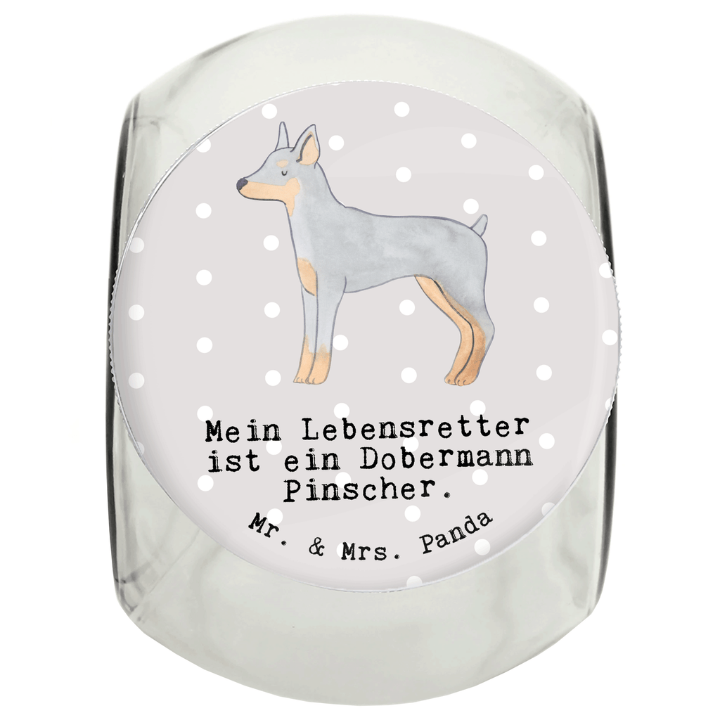 Leckerli Glas Dobermann Pinscher Lebensretter Leckerli Glas, Leckerli Glas Hund, Leckerli Glas Katze, Leckerli Dose, Hundeleckerlies Behälter, Hund, Hunderasse, Rassehund, Hundebesitzer, Geschenk, Tierfreund, Schenken, Welpe, Dobermann Pinscher