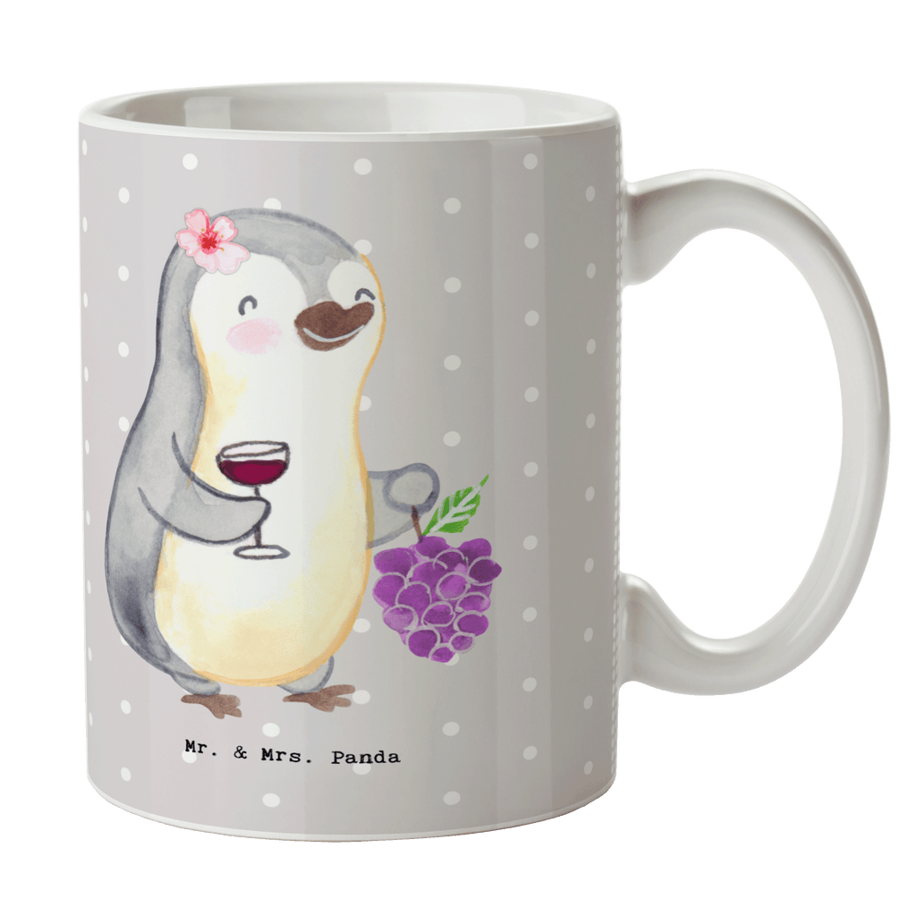 Tasse Weinhändlerin mit Herz Tasse, Kaffeetasse, Teetasse, Becher, Kaffeebecher, Teebecher, Keramiktasse, Porzellantasse, Büro Tasse, Geschenk Tasse, Tasse Sprüche, Tasse Motive, Kaffeetassen, Tasse bedrucken, Designer Tasse, Cappuccino Tassen, Schöne Teetassen, Beruf, Ausbildung, Jubiläum, Abschied, Rente, Kollege, Kollegin, Geschenk, Schenken, Arbeitskollege, Mitarbeiter, Firma, Danke, Dankeschön