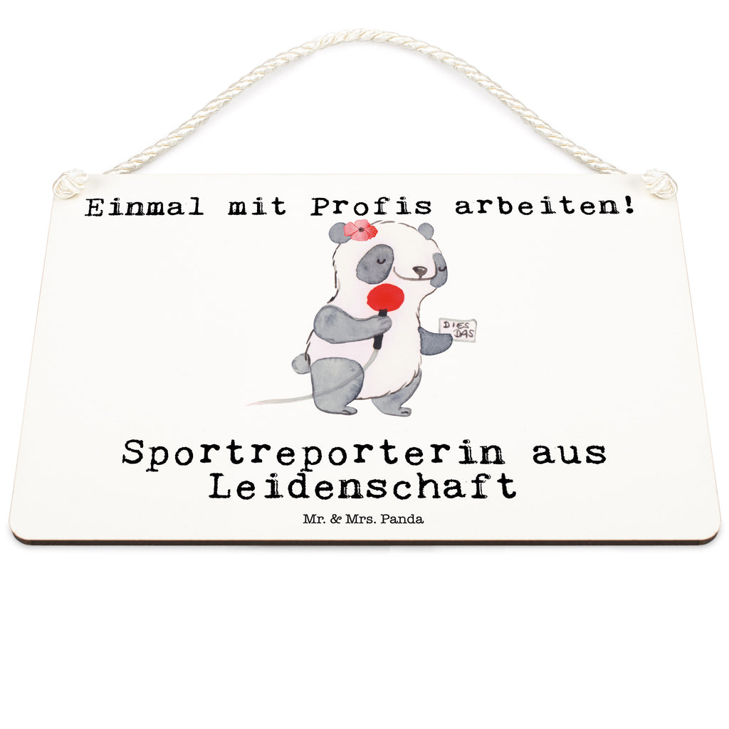 Deko Schild Sportreporterin aus Leidenschaft Dekoschild, Deko Schild, Schild, Tür Schild, Türschild, Holzschild, Wandschild, Wanddeko, Beruf, Ausbildung, Jubiläum, Abschied, Rente, Kollege, Kollegin, Geschenk, Schenken, Arbeitskollege, Mitarbeiter, Firma, Danke, Dankeschön