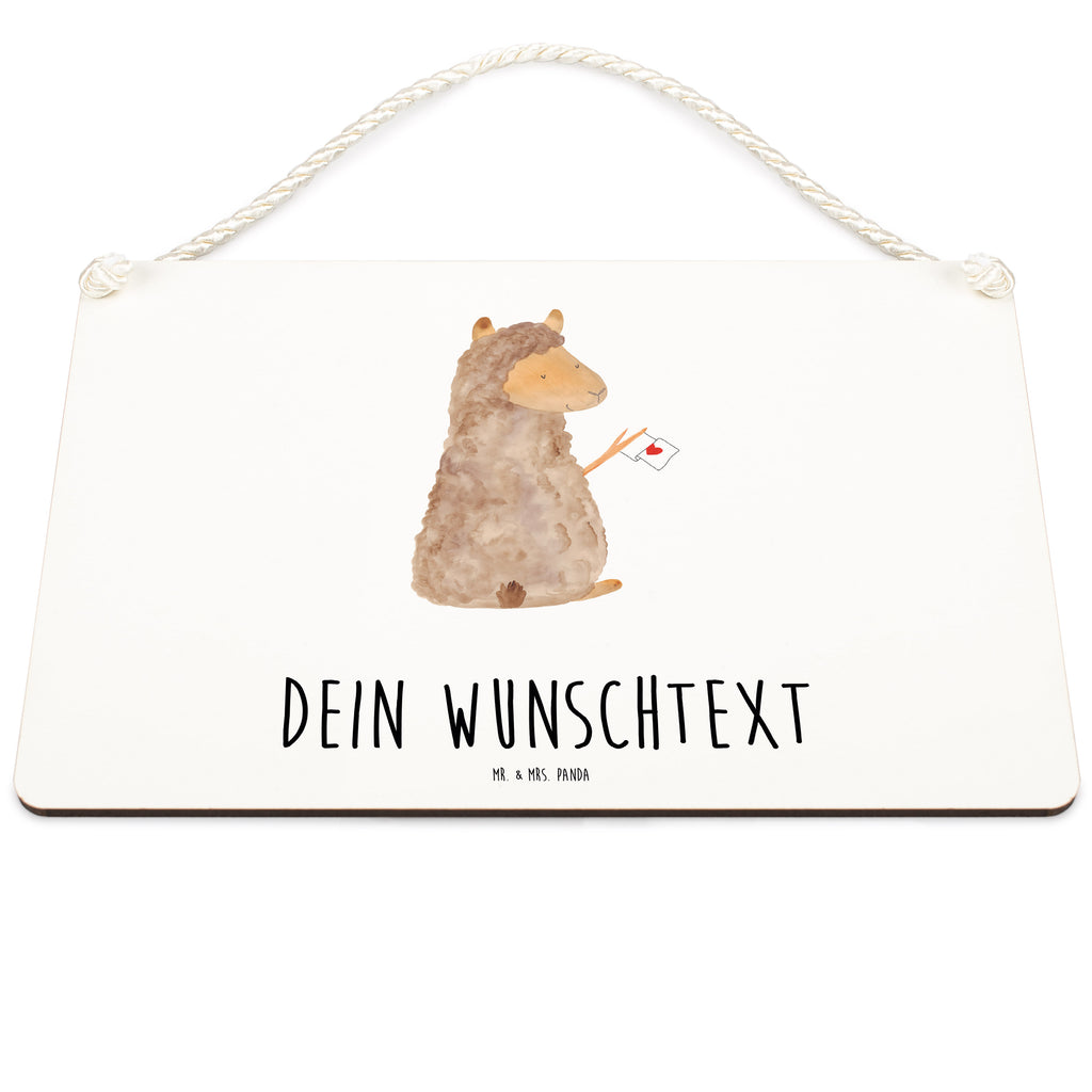 Personalisiertes Deko Schild Alpaka Fahne Dekoschild, Deko Schild, Schild, Tür Schild, Türschild, Holzschild, Wandschild, Wanddeko, Alpaka, Lama, Alpakas, Lamas, Liebe