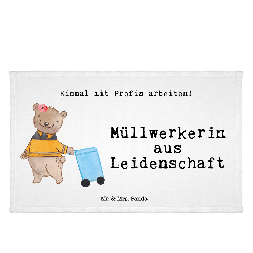 Handtuch Müllwerkerin aus Leidenschaft Gästetuch, Reisehandtuch, Sport Handtuch, Frottier, Kinder Handtuch, Beruf, Ausbildung, Jubiläum, Abschied, Rente, Kollege, Kollegin, Geschenk, Schenken, Arbeitskollege, Mitarbeiter, Firma, Danke, Dankeschön, Müllwerkerin, Fachkraft Kreislauf- und Abfallwirtschaft, Müllentsorgerin, Kehrichtfrau, Müllfrau, Müllfahreriin