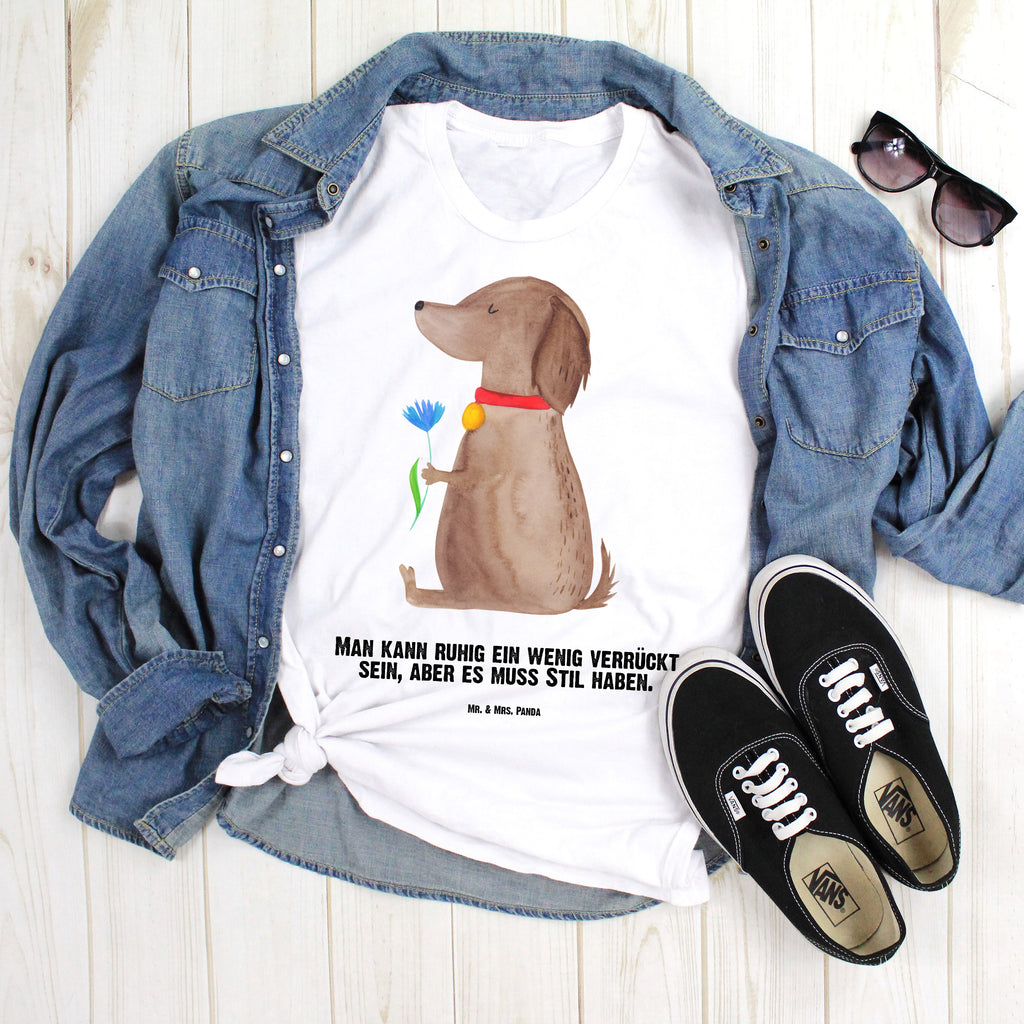 Personalisiertes T-Shirt Hund Blume T-Shirt Personalisiert, T-Shirt mit Namen, T-Shirt mit Aufruck, Männer, Frauen, Wunschtext, Bedrucken, Hund, Hundemotiv, Haustier, Hunderasse, Tierliebhaber, Hundebesitzer, Sprüche, Hunde, Frauchen, Hundeliebe