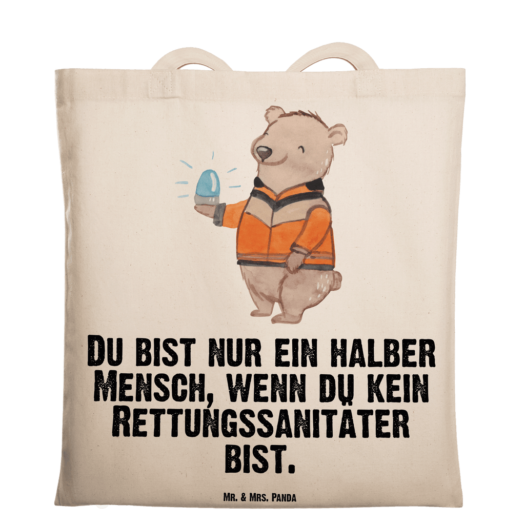 Tragetasche Rettungssanitäter mit Herz Beuteltasche, Beutel, Einkaufstasche, Jutebeutel, Stoffbeutel, Tasche, Shopper, Umhängetasche, Strandtasche, Schultertasche, Stofftasche, Tragetasche, Badetasche, Jutetasche, Einkaufstüte, Laptoptasche, Beruf, Ausbildung, Jubiläum, Abschied, Rente, Kollege, Kollegin, Geschenk, Schenken, Arbeitskollege, Mitarbeiter, Firma, Danke, Dankeschön