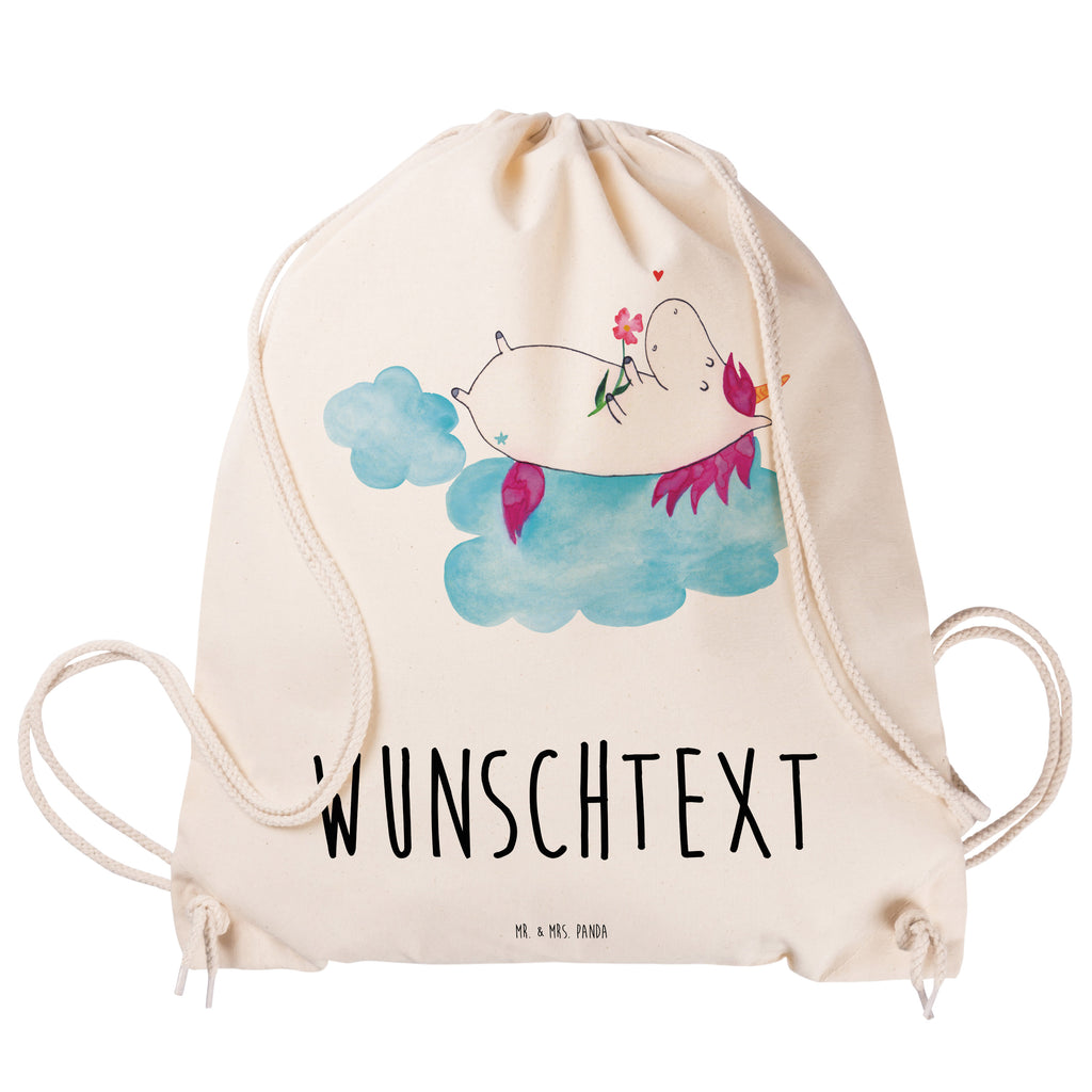 Personalisierter Sportbeutel Einhorn verliebt auf Wolke Personalisierter Sportbeutel, Personalisierter Beutel, Personalisierte Sporttasche, Personalisierter Tasche, Personalisierter Stoffbeutel, Personalisierter Sportbeutel Kinder, Sportbeutel mit Namen, Turnbeutel mit Namen, Beutel mit Namen, Sporttasche mit Namen, Tasche mit Namen, Stoffbeutel mit Namen, Sportbeutel Kinder mit Namen, Wunschtext, Wunschnamen, Personalisierbar, Personalisierung, Einhorn, Einhörner, Einhorn Deko, Pegasus, Unicorn, verliebt, Liebe, Liebesbeweis, Freundin, Wolke