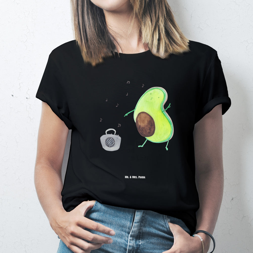 T-Shirt Standard Avocado tanzt T-Shirt, Shirt, Tshirt, Lustiges T-Shirt, T-Shirt mit Spruch, Party, Junggesellenabschied, Jubiläum, Geburstag, Herrn, Damen, Männer, Frauen, Schlafshirt, Nachthemd, Sprüche, Avocado, Veggie, Vegan, Gesund