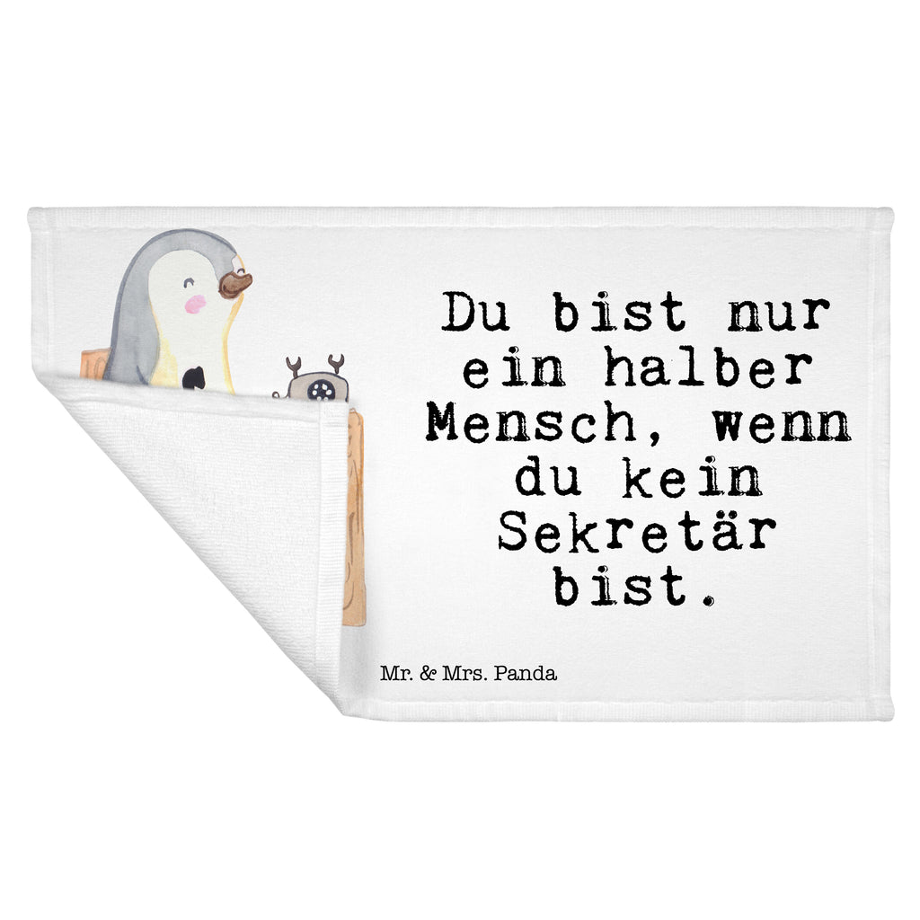 Handtuch Sekretär mit Herz Gästetuch, Reisehandtuch, Sport Handtuch, Frottier, Kinder Handtuch, Beruf, Ausbildung, Jubiläum, Abschied, Rente, Kollege, Kollegin, Geschenk, Schenken, Arbeitskollege, Mitarbeiter, Firma, Danke, Dankeschön