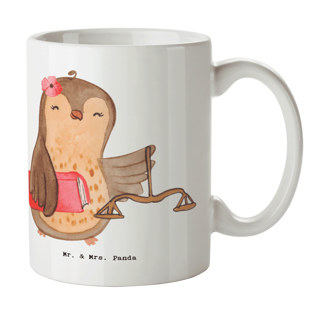 Tasse Juristin mit Herz Tasse, Kaffeetasse, Teetasse, Becher, Kaffeebecher, Teebecher, Keramiktasse, Porzellantasse, Büro Tasse, Geschenk Tasse, Tasse Sprüche, Tasse Motive, Kaffeetassen, Tasse bedrucken, Designer Tasse, Cappuccino Tassen, Schöne Teetassen, Beruf, Ausbildung, Jubiläum, Abschied, Rente, Kollege, Kollegin, Geschenk, Schenken, Arbeitskollege, Mitarbeiter, Firma, Danke, Dankeschön, Juristin, Anwältin, Jura Studium, Master of laws, Staatsexamen, Jurastudent, Anwaltskanzlei