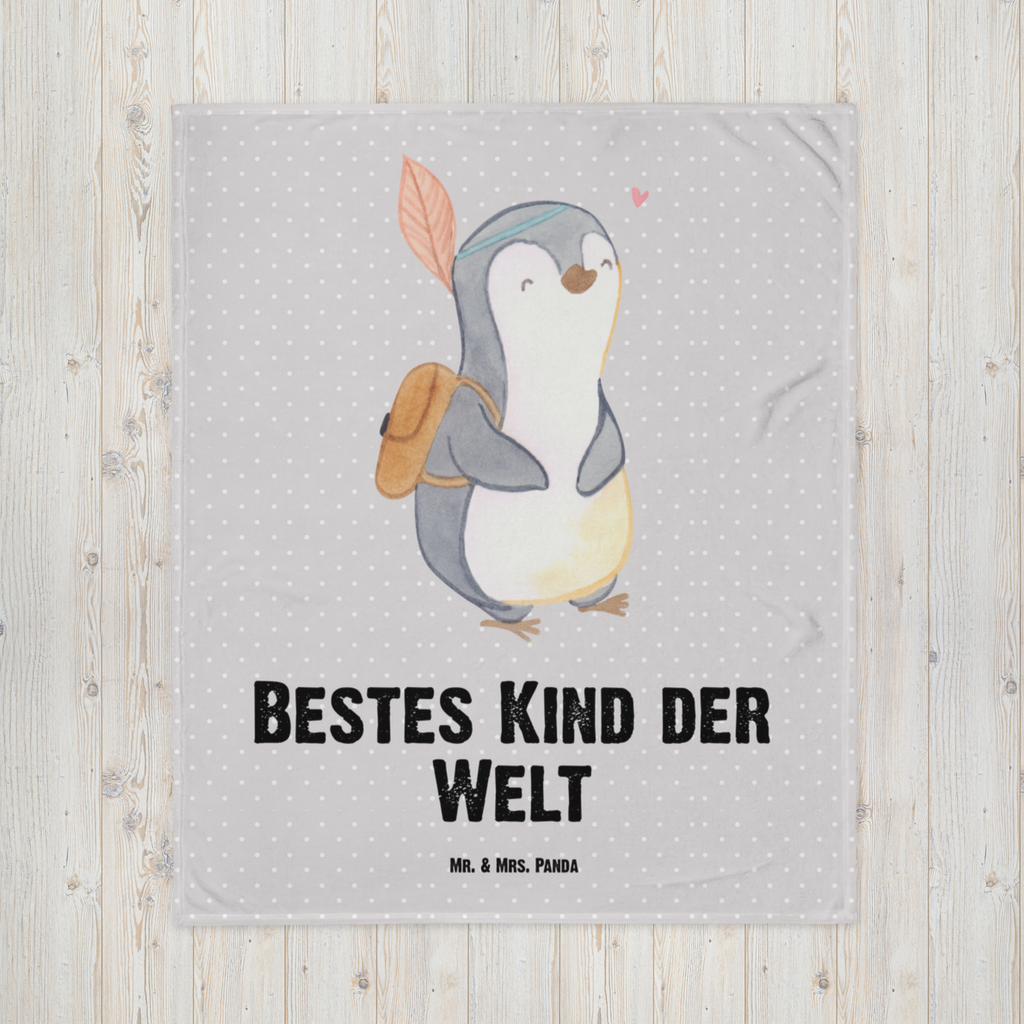 Kuscheldecke Pinguin Bestes Kind der Welt Decke, Wohndecke, Tagesdecke, Wolldecke, Sofadecke, für, Dankeschön, Geschenk, Schenken, Geburtstag, Geburtstagsgeschenk, Geschenkidee, Danke, Bedanken, Mitbringsel, Freude machen, Geschenktipp, Kinder, Kind, Kid, Kids, Kiddy, Bestes, Tochter, Sohn, Nachwuchs, Geburt, Liebling, Taufe