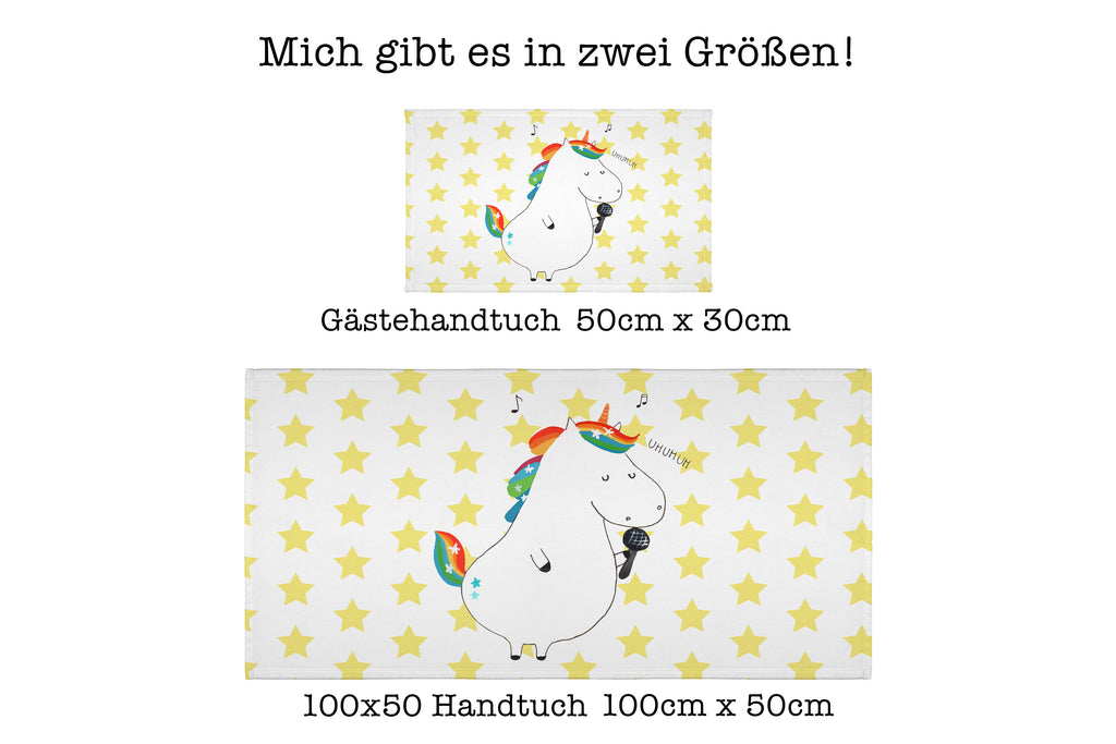 Handtuch Einhorn Sänger Gästetuch, Reisehandtuch, Sport Handtuch, Frottier, Kinder Handtuch, Einhorn, Einhörner, Einhorn Deko, Pegasus, Unicorn, Glitzer, Konfetti, Party, Geburtstag, Feier, Fest, Disco, Sängerin, Sänger, Freundin