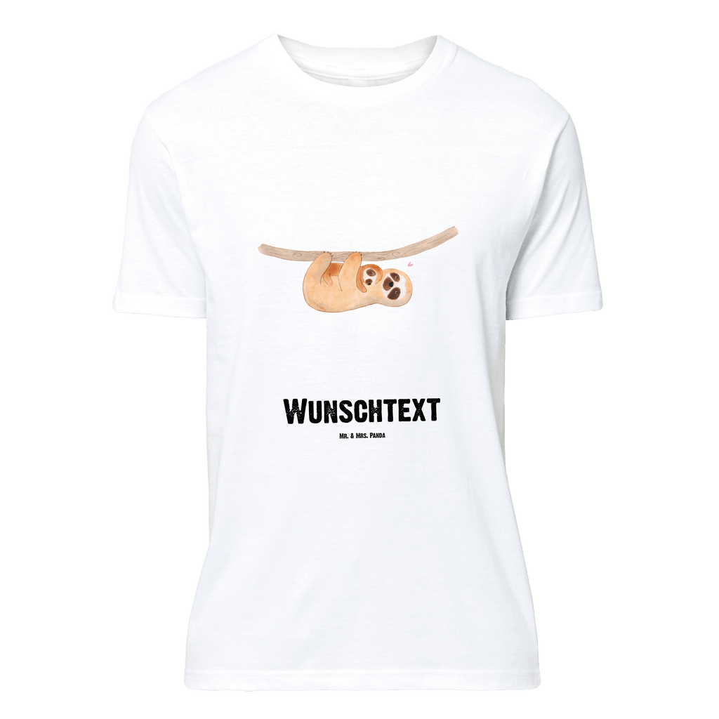 Personalisiertes T-Shirt Faultier mit Kind T-Shirt Personalisiert, T-Shirt mit Namen, T-Shirt mit Aufruck, Männer, Frauen, Wunschtext, Bedrucken, Faultier, Faultier Geschenk, Faultier Deko, Kind, Baby, Liebe, Mutter, Mama, Geburt, Kinder, Faulheit, Spaß, Niedlichkeit