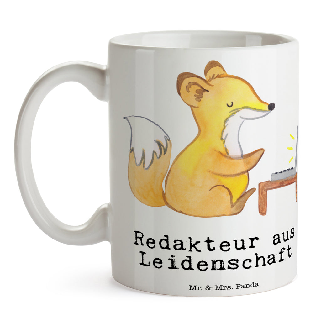 Tasse Redakteur aus Leidenschaft Tasse, Kaffeetasse, Teetasse, Becher, Kaffeebecher, Teebecher, Keramiktasse, Porzellantasse, Büro Tasse, Geschenk Tasse, Tasse Sprüche, Tasse Motive, Kaffeetassen, Tasse bedrucken, Designer Tasse, Cappuccino Tassen, Schöne Teetassen, Beruf, Ausbildung, Jubiläum, Abschied, Rente, Kollege, Kollegin, Geschenk, Schenken, Arbeitskollege, Mitarbeiter, Firma, Danke, Dankeschön, Online, Redakteur, Referent, Journalist