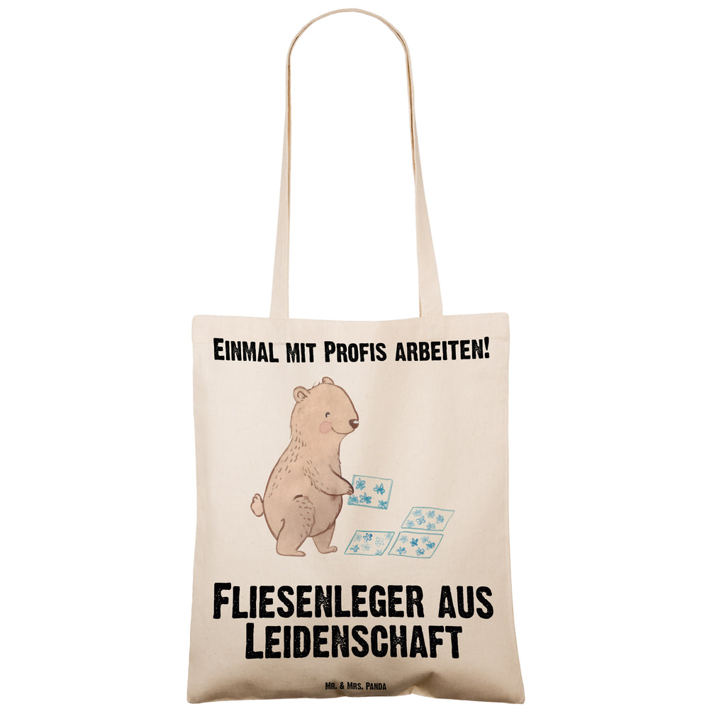 Tragetasche Fliesenleger aus Leidenschaft Beuteltasche, Beutel, Einkaufstasche, Jutebeutel, Stoffbeutel, Tasche, Shopper, Umhängetasche, Strandtasche, Schultertasche, Stofftasche, Tragetasche, Badetasche, Jutetasche, Einkaufstüte, Laptoptasche, Beruf, Ausbildung, Jubiläum, Abschied, Rente, Kollege, Kollegin, Geschenk, Schenken, Arbeitskollege, Mitarbeiter, Firma, Danke, Dankeschön, Fliesenleger, Gesellenprüfung, Fliesenlegermeister, Fliesenlegerbetrieb, Fliesenfachhandel, Handwerk