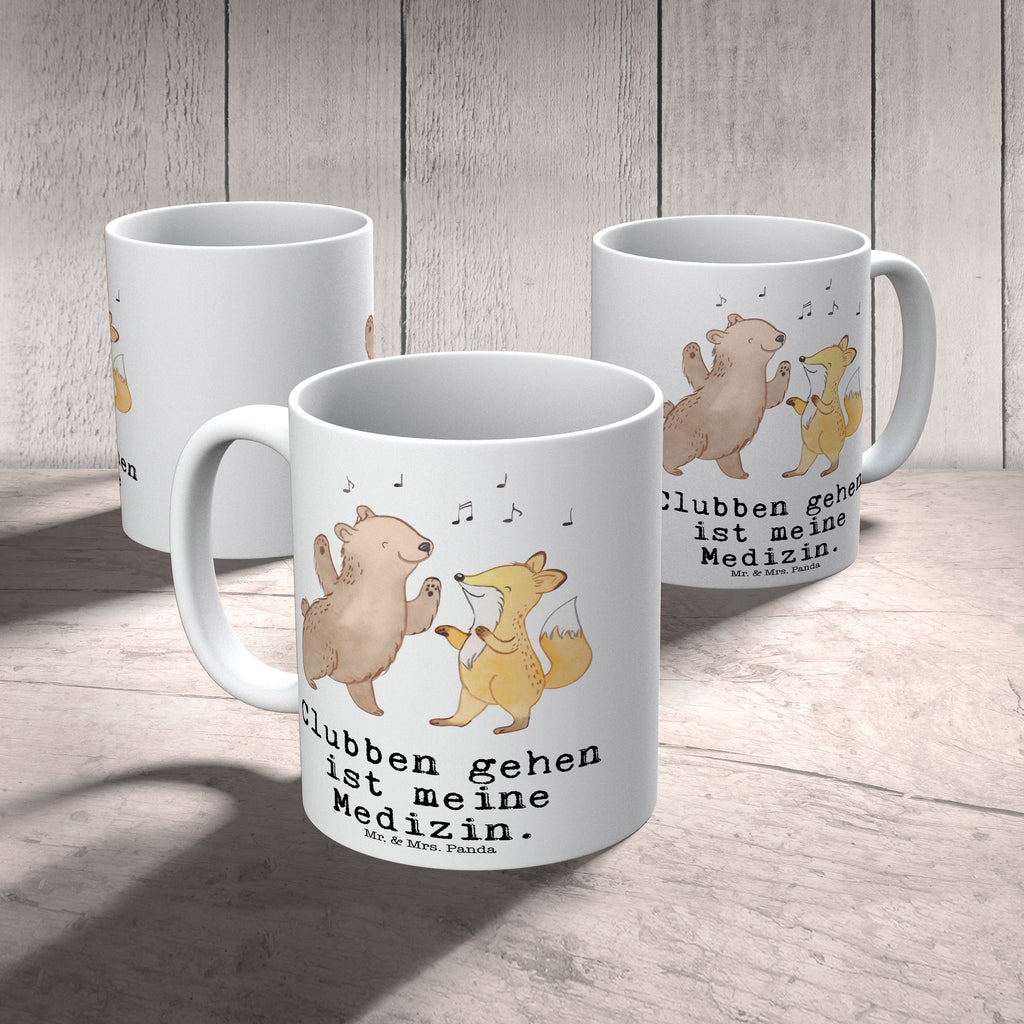 Tasse Bär & Fuchs Disco Tasse, Kaffeetasse, Teetasse, Becher, Kaffeebecher, Teebecher, Keramiktasse, Porzellantasse, Büro Tasse, Geschenk Tasse, Tasse Sprüche, Tasse Motive, Kaffeetassen, Tasse bedrucken, Designer Tasse, Cappuccino Tassen, Schöne Teetassen, Geschenk, Sport, Sportart, Hobby, Schenken, Danke, Dankeschön, Auszeichnung, Gewinn, Sportler, Disco, Clubs, Tanzen, Feiern, Clubbing