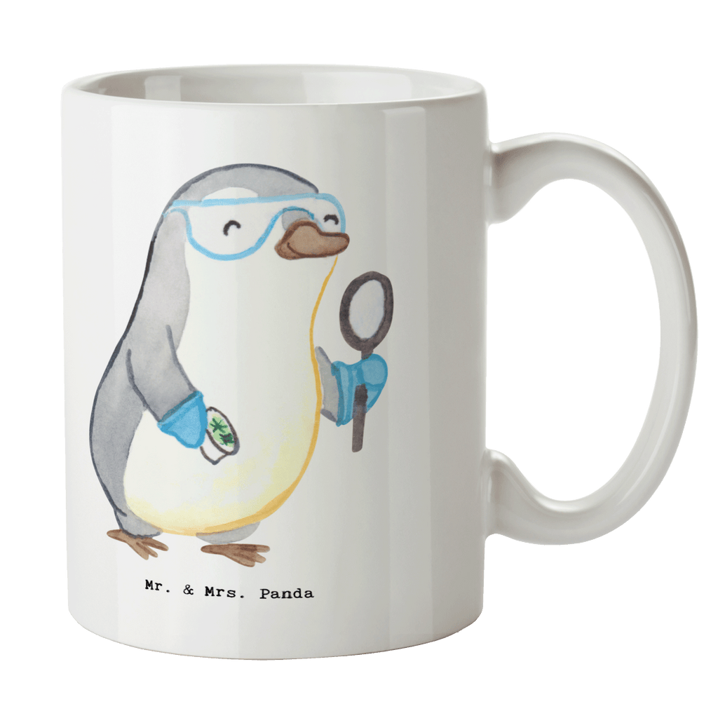 Tasse Biologe mit Herz Tasse, Kaffeetasse, Teetasse, Becher, Kaffeebecher, Teebecher, Keramiktasse, Porzellantasse, Büro Tasse, Geschenk Tasse, Tasse Sprüche, Tasse Motive, Kaffeetassen, Tasse bedrucken, Designer Tasse, Cappuccino Tassen, Schöne Teetassen, Beruf, Ausbildung, Jubiläum, Abschied, Rente, Kollege, Kollegin, Geschenk, Schenken, Arbeitskollege, Mitarbeiter, Firma, Danke, Dankeschön, Biologe, Biologie, Naturwissenschaftler, Labor, Studium, Bachelor, Master