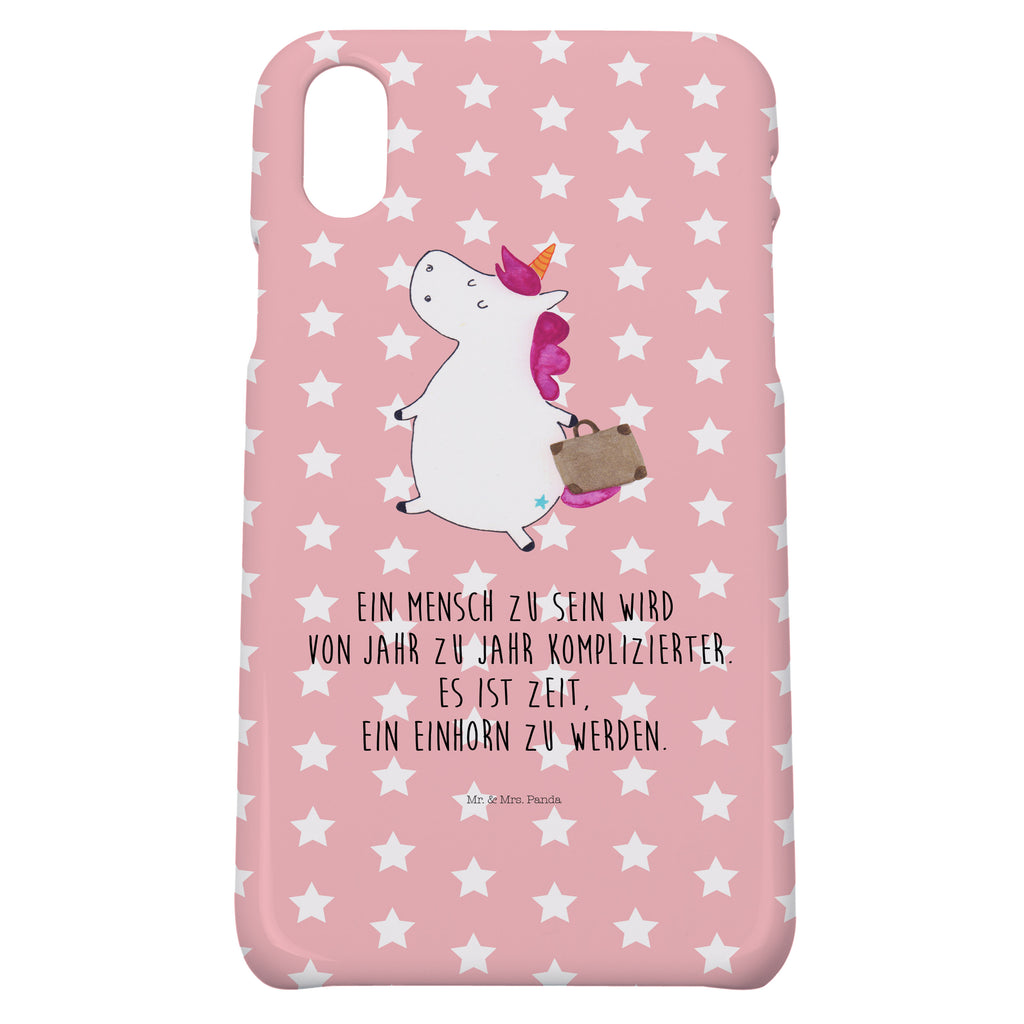 Handyhülle Einhorn Koffer Handyhülle, Handycover, Cover, Handy, Hülle, Iphone 10, Iphone X, Einhorn, Einhörner, Einhorn Deko, Pegasus, Unicorn, unicorn, Koffer, Verreisen, Reise, Gepäck, Abenteuer, Erwachsen, Kind, albern, Spaß, lustig, witzig