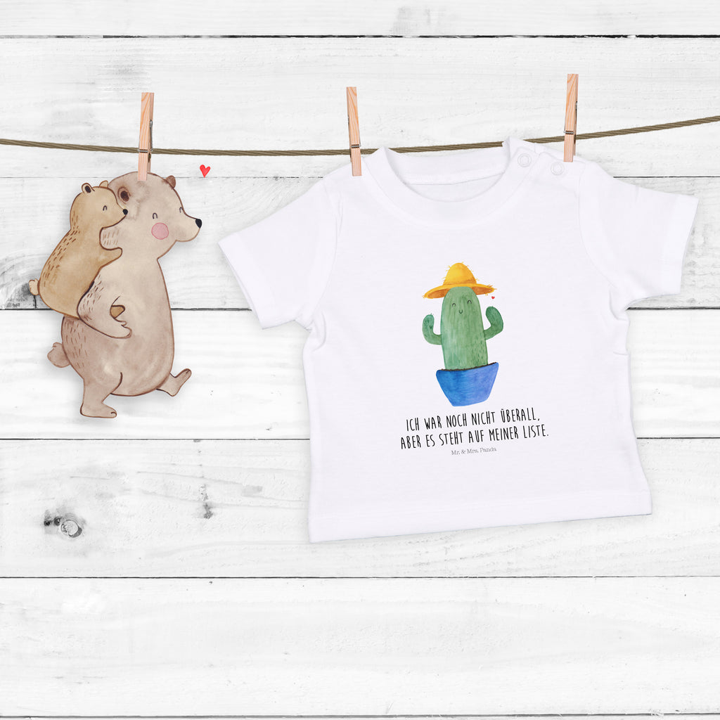 Organic Baby Shirt Kaktus Hut Baby T-Shirt, Jungen Baby T-Shirt, Mädchen Baby T-Shirt, Shirt, Kaktus, Kakteen, Reisen, Weltreise, Weltenbummler, Reisetagebuch, Städtetrip, Kaktusliebe, Geschenkidee, Spruch, Motivation