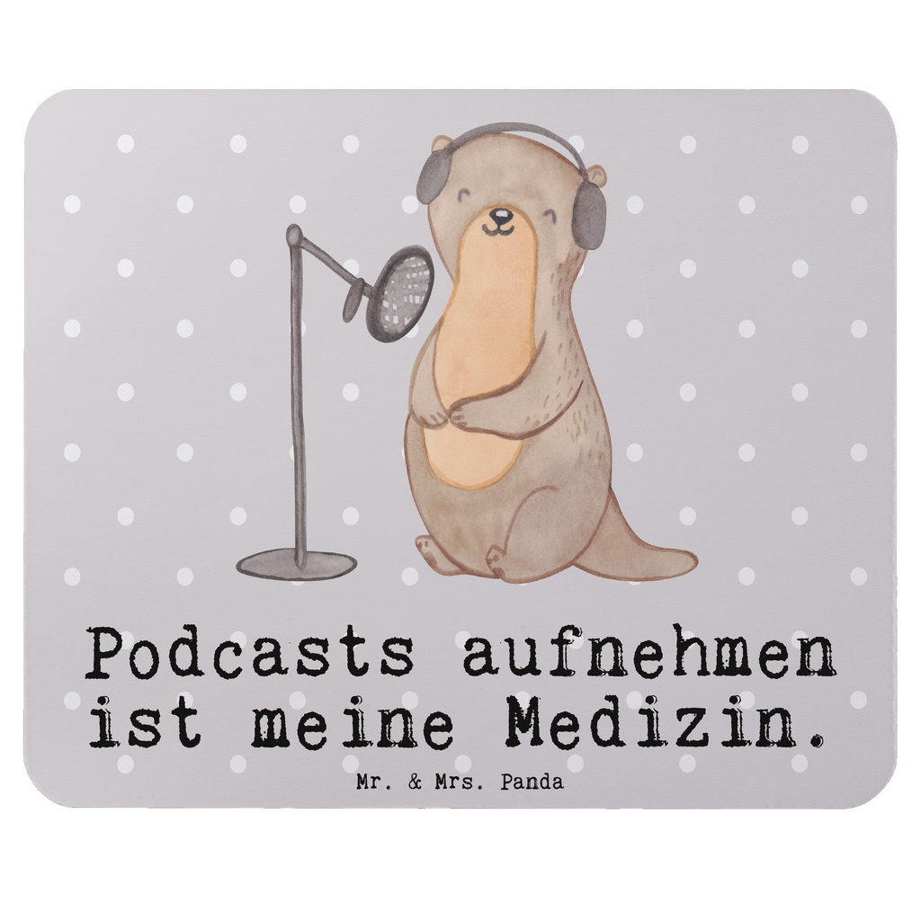 Mauspad Otter Podcast aufnehmen Medizin Mousepad, Computer zubehör, Büroausstattung, PC Zubehör, Arbeitszimmer, Mauspad, Einzigartiges Mauspad, Designer Mauspad, Mausunterlage, Mauspad Büro, Geschenk, Sport, Sportart, Hobby, Schenken, Danke, Dankeschön, Auszeichnung, Gewinn, Sportler, Podcast aufnehmen, Podcast produzieren, Podcasterin, Podcaster