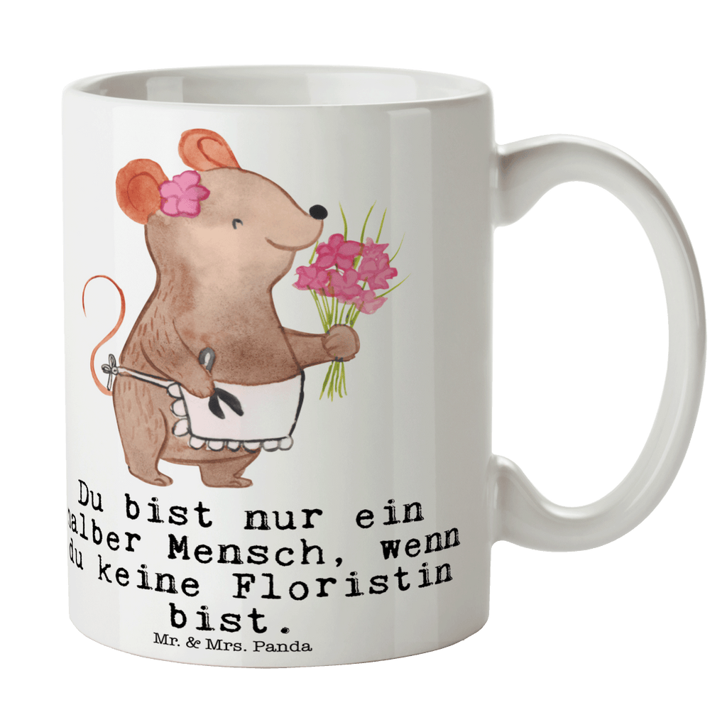 Tasse Floristin mit Herz Tasse, Kaffeetasse, Teetasse, Becher, Kaffeebecher, Teebecher, Keramiktasse, Porzellantasse, Büro Tasse, Geschenk Tasse, Tasse Sprüche, Tasse Motive, Kaffeetassen, Tasse bedrucken, Designer Tasse, Cappuccino Tassen, Schöne Teetassen, Beruf, Ausbildung, Jubiläum, Abschied, Rente, Kollege, Kollegin, Geschenk, Schenken, Arbeitskollege, Mitarbeiter, Firma, Danke, Dankeschön, Blumenhändlerin, Floristin, Blumenlanden, Blumenprofi