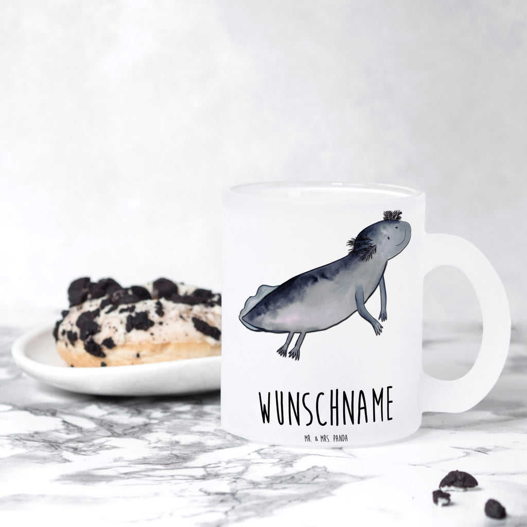 Personalisierte Teetasse Axolotl schwimmt Personalisierte Teetasse, Personalisiertes Teeglas, Personalisierter Teebecher, Personalisierte Glas Teetasse, Personalisierte Teetasse aus Glas, Teetasse mit Namen, Teeglas mit Namen, Teebecher mit Namen, Glas Teetasse mit Namen, Teetasse aus Glas mit Namen, Teetasse Wunschname, Teetasse selbst gestalten., Axolotl, Molch, Axolot, Schwanzlurch, Lurch, Lurche, Problem, Probleme, Lösungen, Motivation