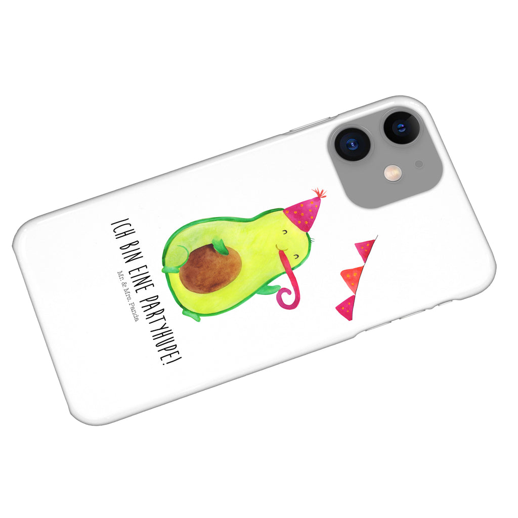 Handyhülle Avocado Feier Handyhülle, Handycover, Cover, Handy, Hülle, Iphone 10, Iphone X, Avocado, Veggie, Vegan, Gesund, Party, Feierlichkeit, Feier, Fete, Geburtstag, Gute Laune, Tröte