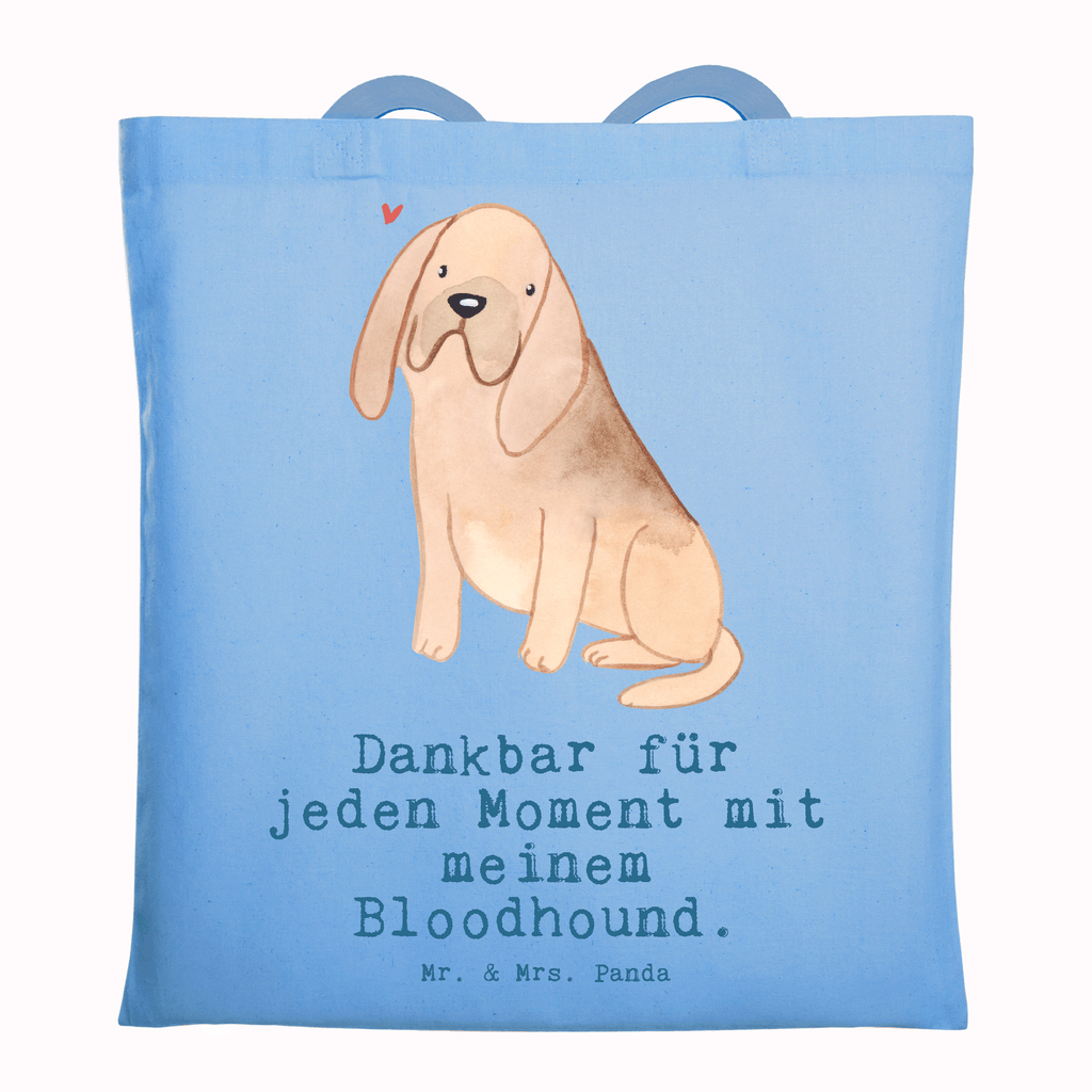 Tragetasche Bloodhound Moment Beuteltasche, Beutel, Einkaufstasche, Jutebeutel, Stoffbeutel, Tasche, Shopper, Umhängetasche, Strandtasche, Schultertasche, Stofftasche, Tragetasche, Badetasche, Jutetasche, Einkaufstüte, Laptoptasche, Hund, Hunderasse, Rassehund, Hundebesitzer, Geschenk, Tierfreund, Schenken, Welpe, Bluthund, Bloodhound, St. Hubertushund, Chien de Saint Hubert