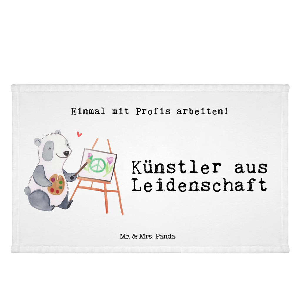 Handtuch Künstler aus Leidenschaft Gästetuch, Reisehandtuch, Sport Handtuch, Frottier, Kinder Handtuch, Beruf, Ausbildung, Jubiläum, Abschied, Rente, Kollege, Kollegin, Geschenk, Schenken, Arbeitskollege, Mitarbeiter, Firma, Danke, Dankeschön, Künstler, Maler, Kunstmaler, Galerie Eröffnung, Kunstschule