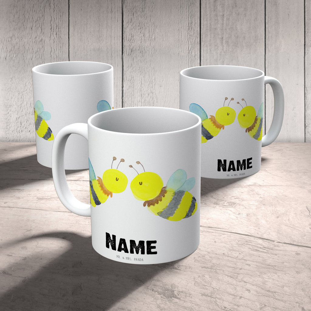 Personalisierte Tasse Biene Liebe Personalisierte Tasse, Namenstasse, Wunschname, Personalisiert, Tasse, Namen, Drucken, Tasse mit Namen, Biene, Wespe, Hummel