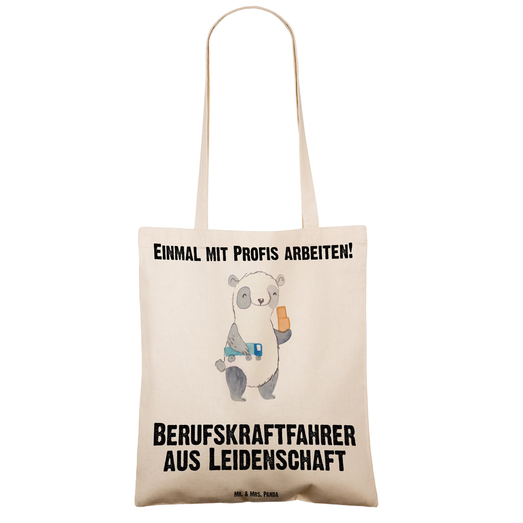 Tragetasche Berufskraftfahrer aus Leidenschaft Beuteltasche, Beutel, Einkaufstasche, Jutebeutel, Stoffbeutel, Tasche, Shopper, Umhängetasche, Strandtasche, Schultertasche, Stofftasche, Tragetasche, Badetasche, Jutetasche, Einkaufstüte, Laptoptasche, Beruf, Ausbildung, Jubiläum, Abschied, Rente, Kollege, Kollegin, Geschenk, Schenken, Arbeitskollege, Mitarbeiter, Firma, Danke, Dankeschön