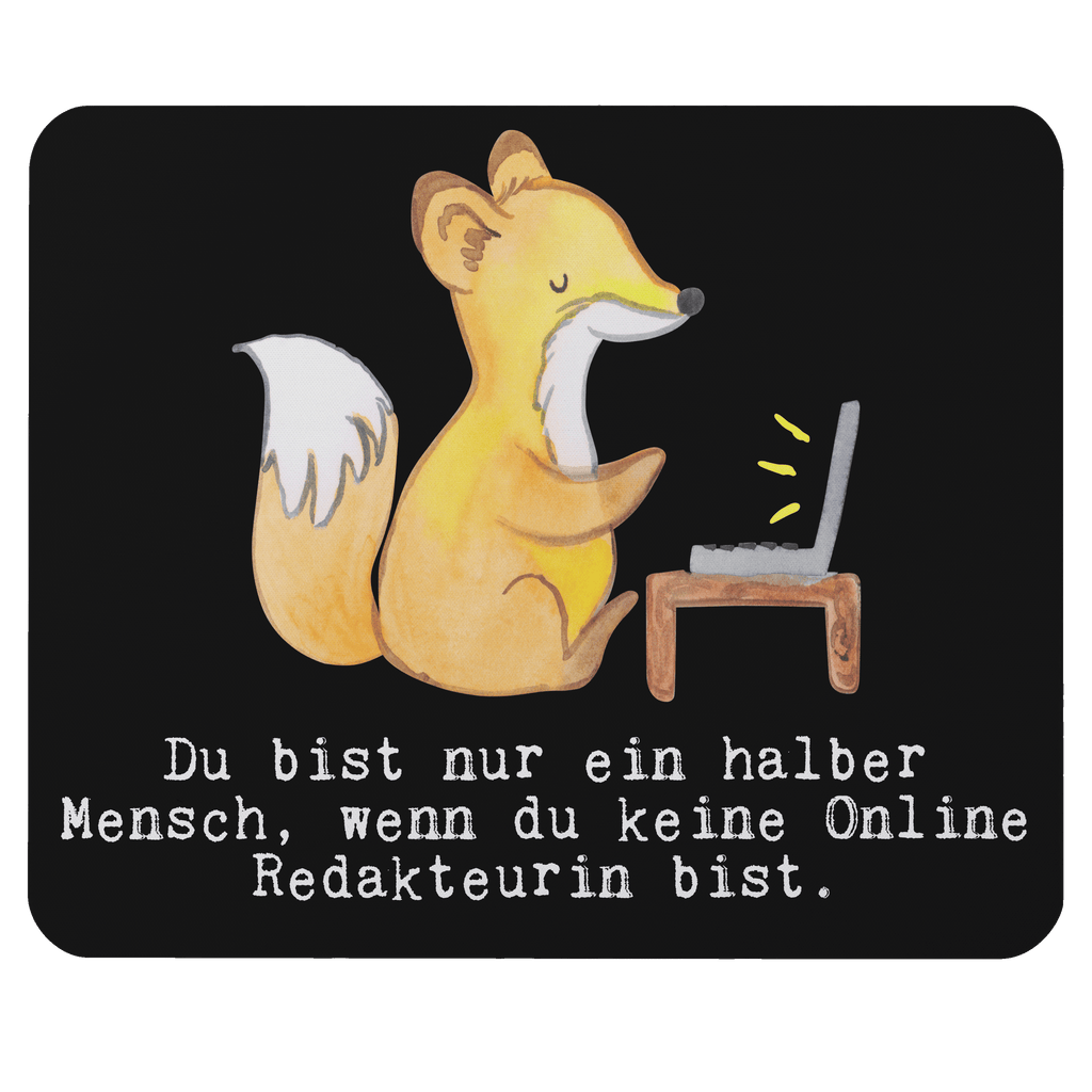 Mauspad Online Redakteurin mit Herz Mousepad, Computer zubehör, Büroausstattung, PC Zubehör, Arbeitszimmer, Mauspad, Einzigartiges Mauspad, Designer Mauspad, Mausunterlage, Mauspad Büro, Beruf, Ausbildung, Jubiläum, Abschied, Rente, Kollege, Kollegin, Geschenk, Schenken, Arbeitskollege, Mitarbeiter, Firma, Danke, Dankeschön