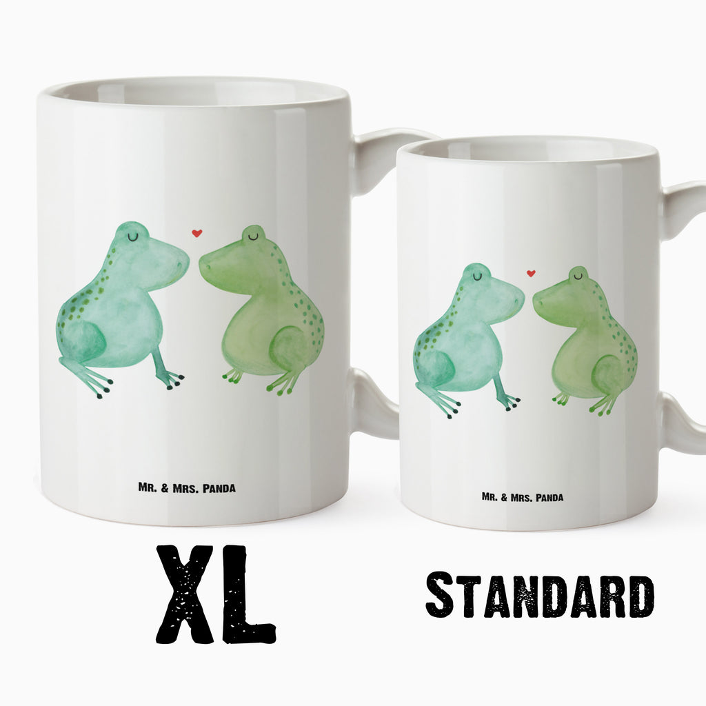 XL Tasse Frosch Liebe XL Tasse, Große Tasse, Grosse Kaffeetasse, XL Becher, XL Teetasse, spülmaschinenfest, Jumbo Tasse, Groß, Liebe, Partner, Freund, Freundin, Ehemann, Ehefrau, Heiraten, Verlobung, Heiratsantrag, Liebesgeschenk, Jahrestag, Hocheitstag, Verliebt, Verlobt, Verheiratet, Geschenk Freundin, Geschenk Freund, Liebesbeweis, Hochzeitstag, Geschenk Hochzeit, Frosch, Frösche, Froschkönig, Fröschchen