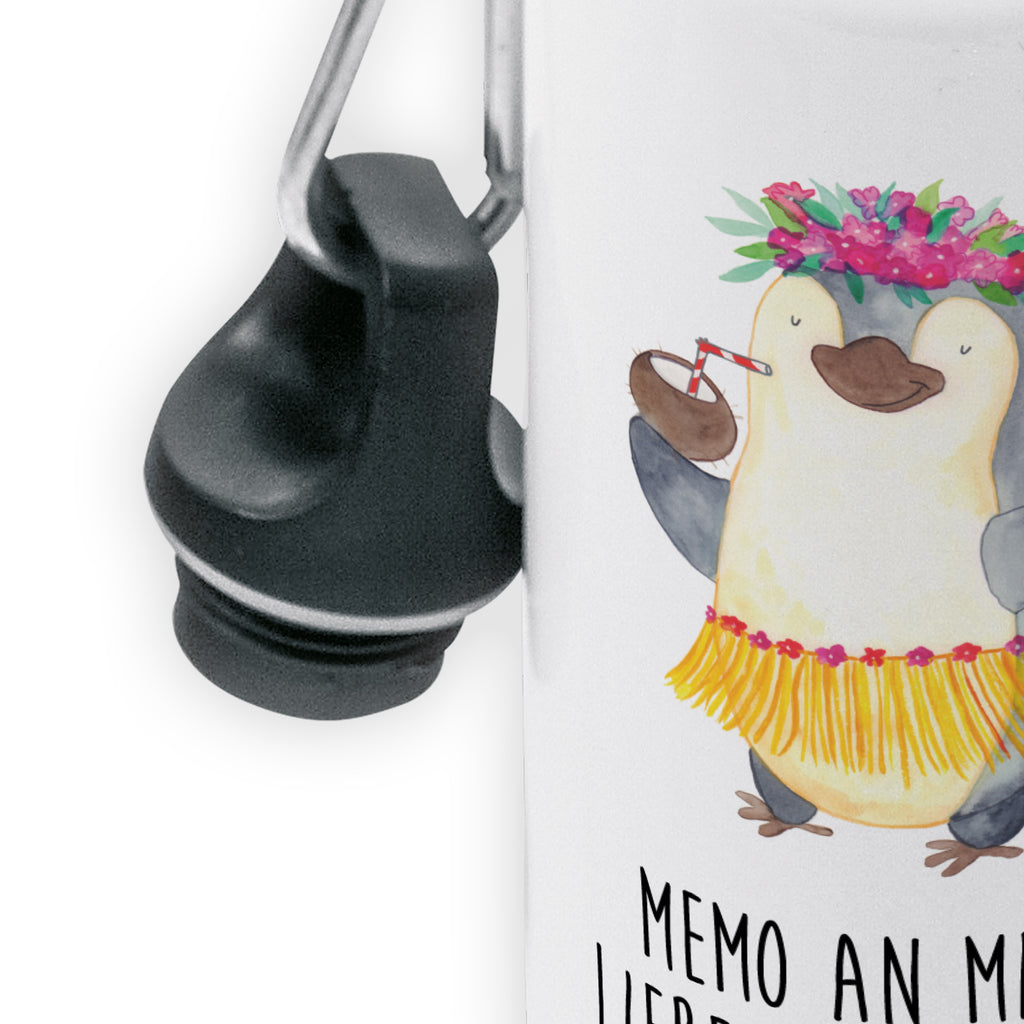 Kindertrinkflasche Pinguin Kokosnuss Kindertrinkflasche, Kinder Trinkflasche, Trinkflasche, Flasche, Kinderflasche, Kinder, Kids, Kindergarten Flasche, Grundschule, Jungs, Mädchen, Pinguin, Aloha, Hawaii, Urlaub, Kokosnuss, Pinguine