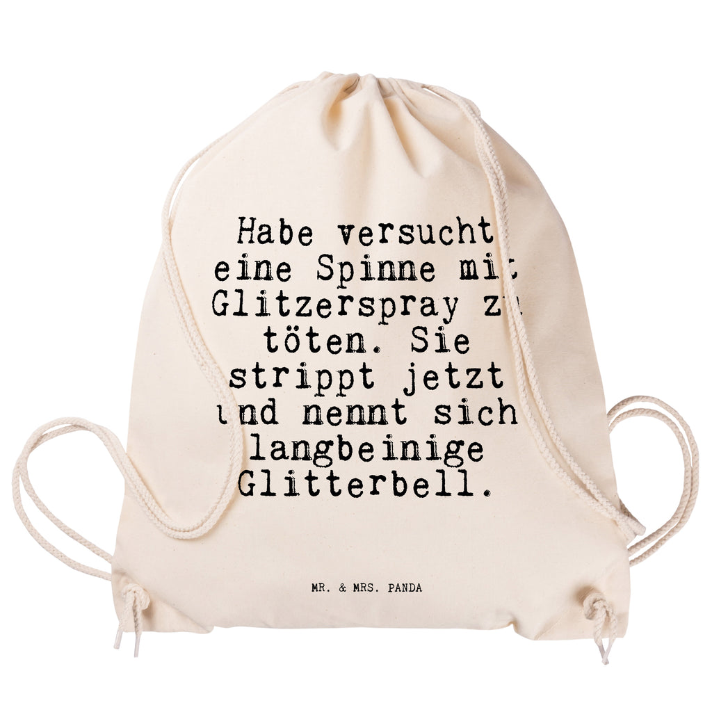 Sportbeutel Habe versucht eine Spinne... Sportbeutel, Turnbeutel, Beutel, Sporttasche, Tasche, Stoffbeutel, Sportbeutel Kinder, Gymsack, Beutel Rucksack, Kleine Sporttasche, Sportzubehör, Turnbeutel Baumwolle, Spruch, Sprüche, lustige Sprüche, Weisheiten, Zitate, Spruch Geschenke, Spruch Sprüche Weisheiten Zitate Lustig Weisheit Worte