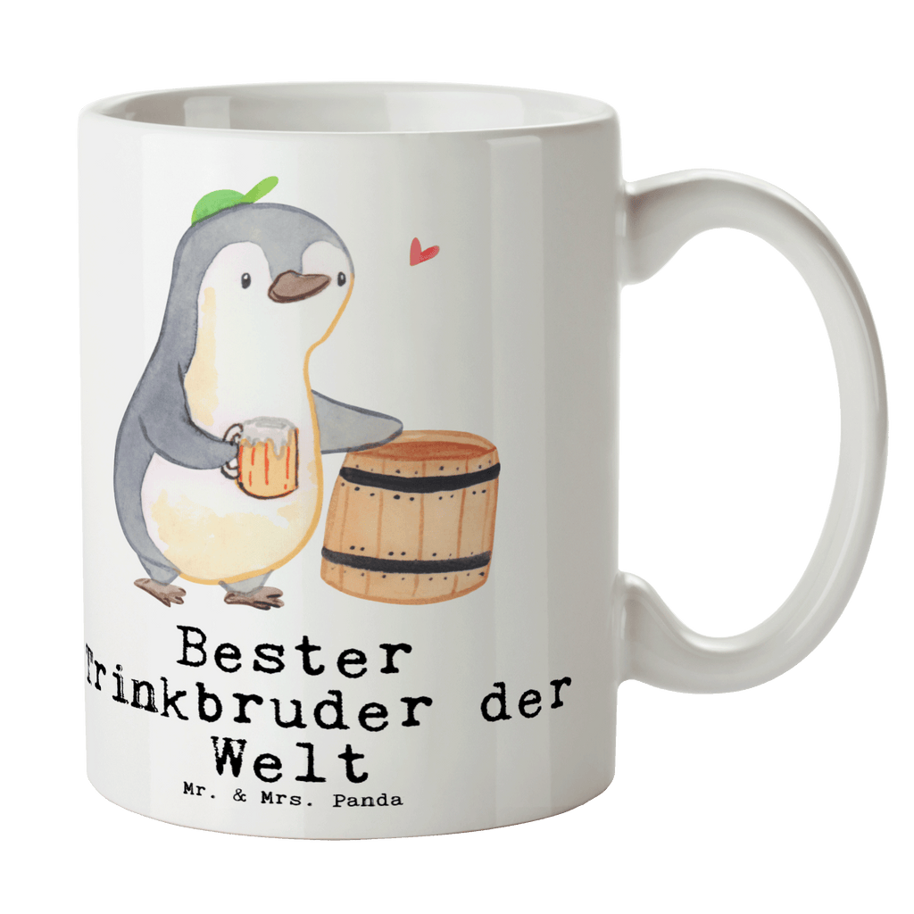 Tasse Pinguin Bester Trinkbruder der Welt Tasse, Kaffeetasse, Teetasse, Becher, Kaffeebecher, Teebecher, Keramiktasse, Porzellantasse, Büro Tasse, Geschenk Tasse, Tasse Sprüche, Tasse Motive, Kaffeetassen, Tasse bedrucken, Designer Tasse, Cappuccino Tassen, Schöne Teetassen, für, Dankeschön, Geschenk, Schenken, Geburtstag, Geburtstagsgeschenk, Geschenkidee, Danke, Bedanken, Mitbringsel, Freude machen, Geschenktipp, Trinkbruder, Trinkkumpel, Kumpel, Saufkumpane, Kumpane, Trinken, Party, Kleinigkeit