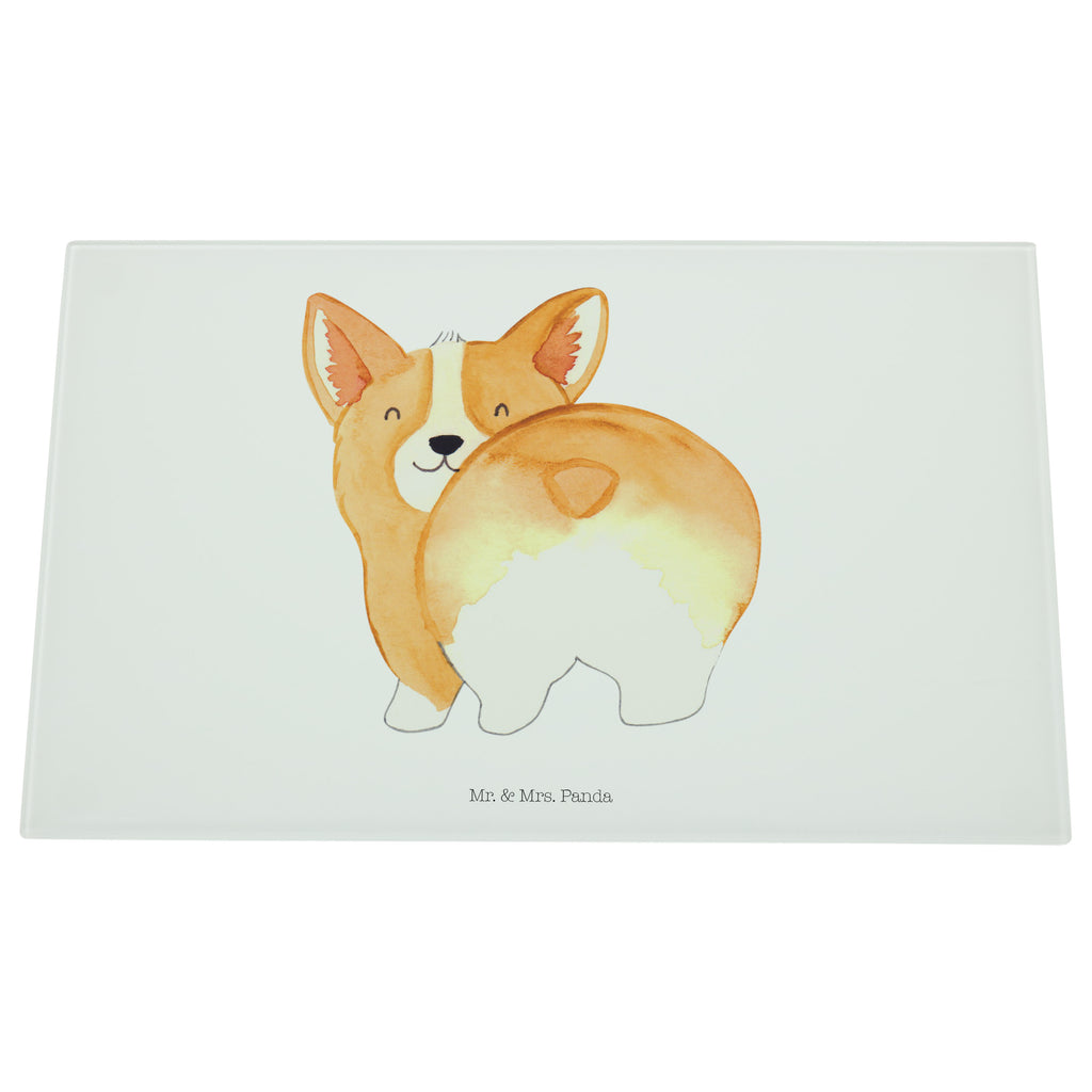 Glasschneidebrett Corgie Po Glasschneidebrett, Schneidebrett, Hund, Hundemotiv, Haustier, Hunderasse, Tierliebhaber, Hundebesitzer, Sprüche, Corgie, Hundeliebe, Motivation, Selbstliebe, Spruch